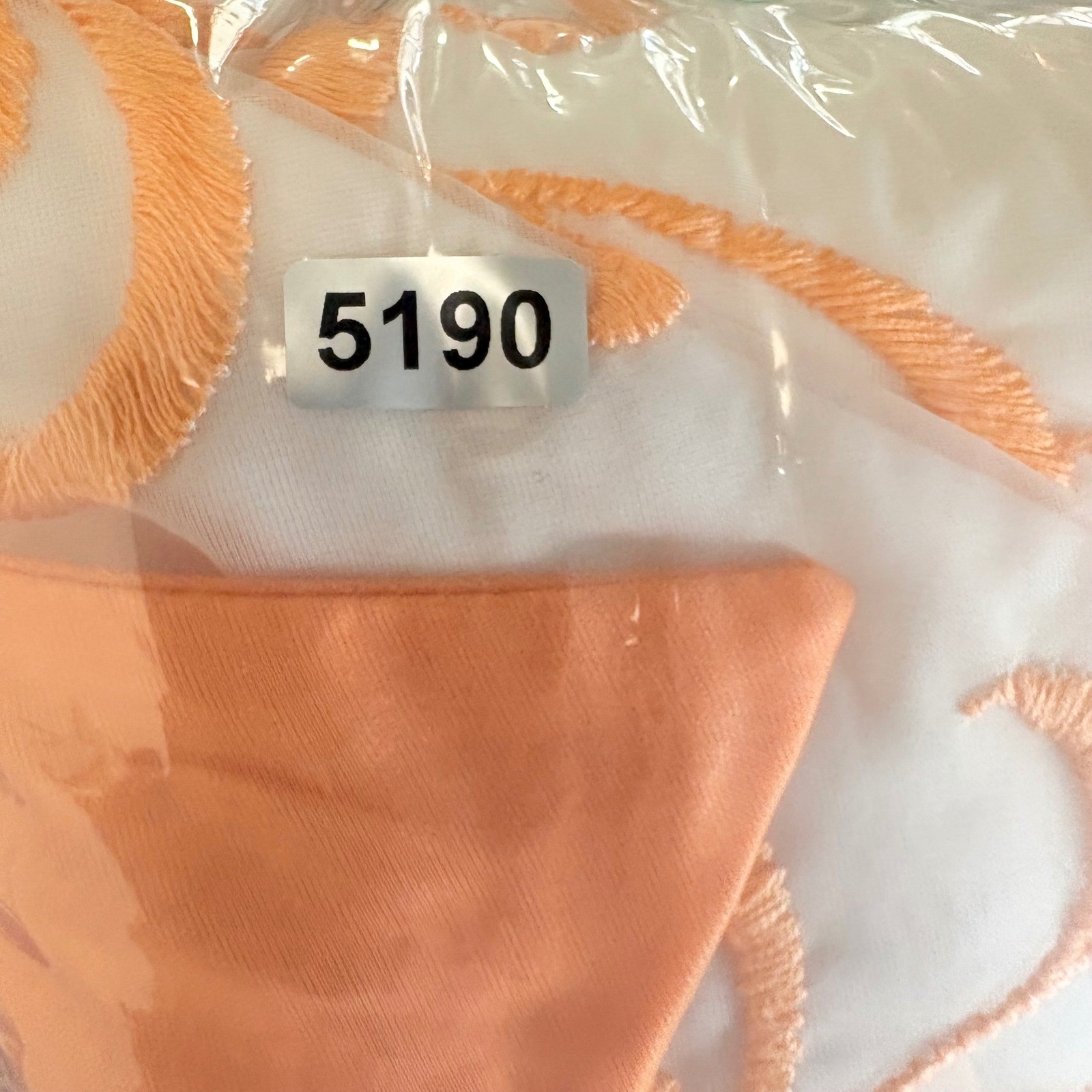 Vintage 50s 60s Peach White Embroidered Floral Dress Bow Accent Cocktail Mod