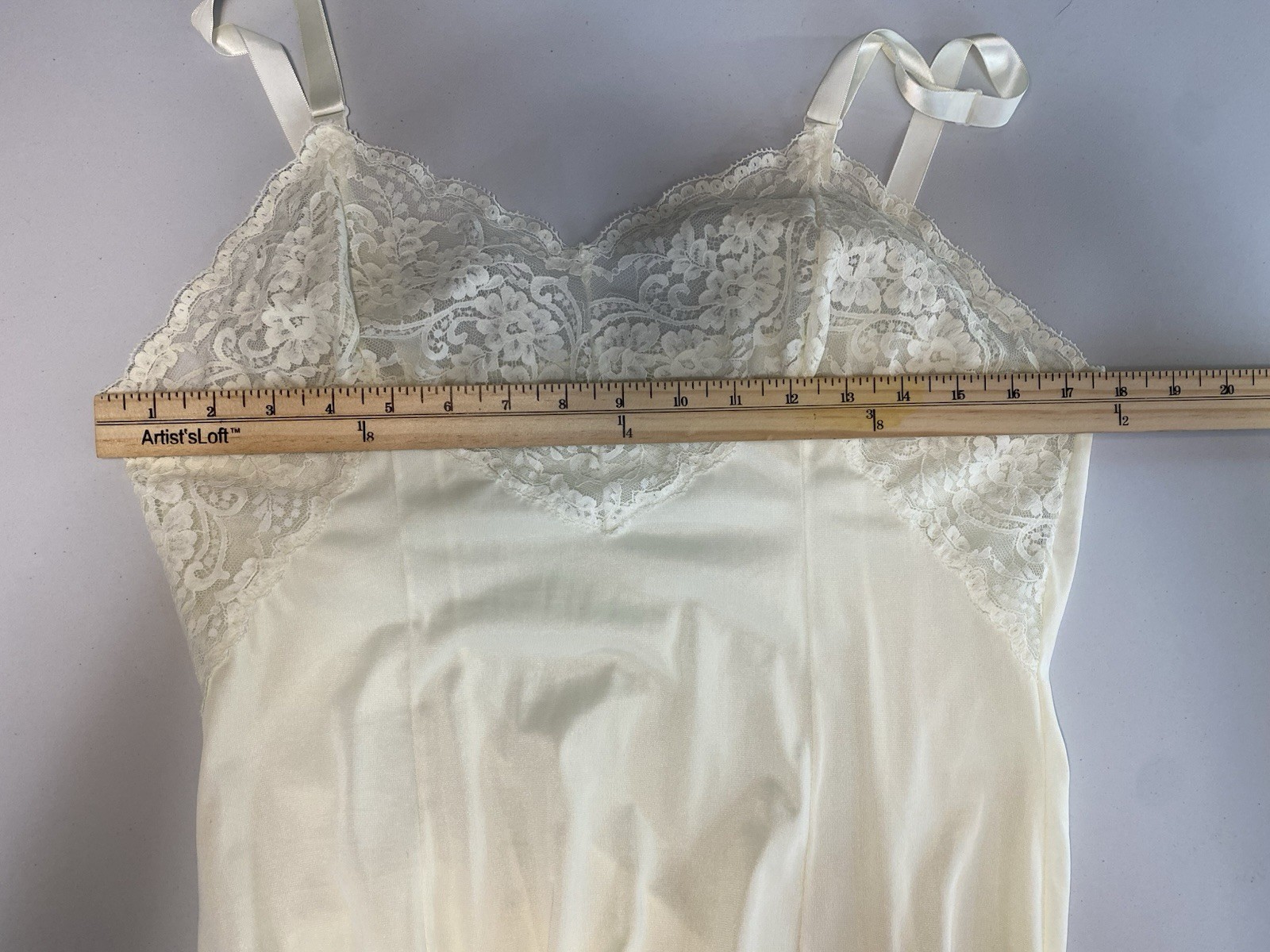 Vintage Wonder Maid Womens Slip Dress Size 38 Slinky Silky Romantic Ethereal USA