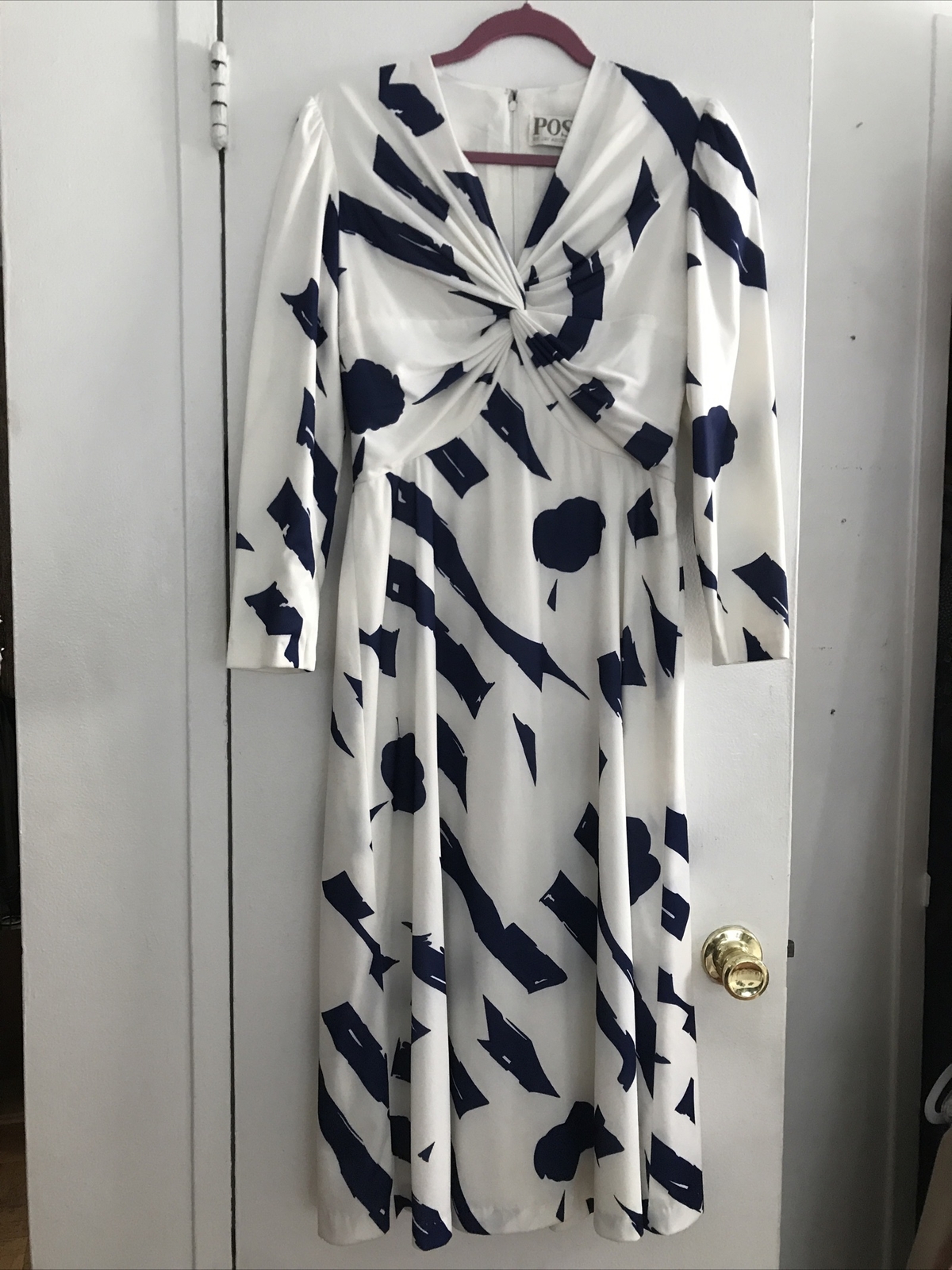 Posh by Jay Anderson 70s print maxi dress Size 12 – Custom Order – Never Worn