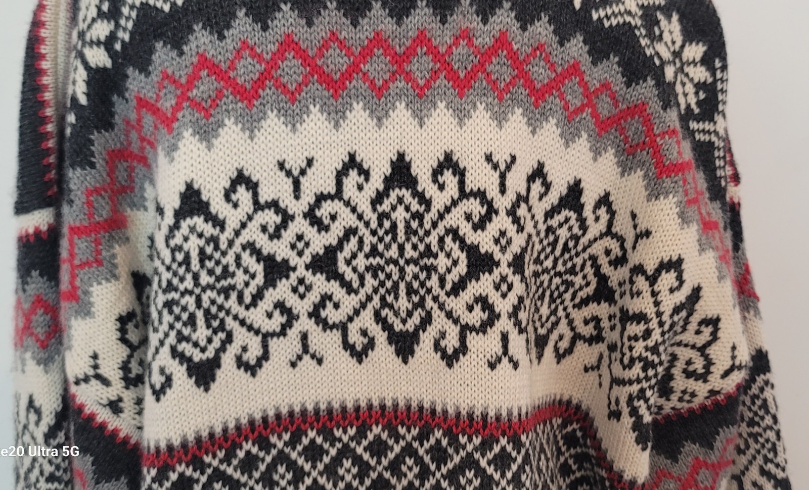 Vintage Nordstrikk Norway Virgin Wool Nordic Cardigan Sweater Womens M, Norway