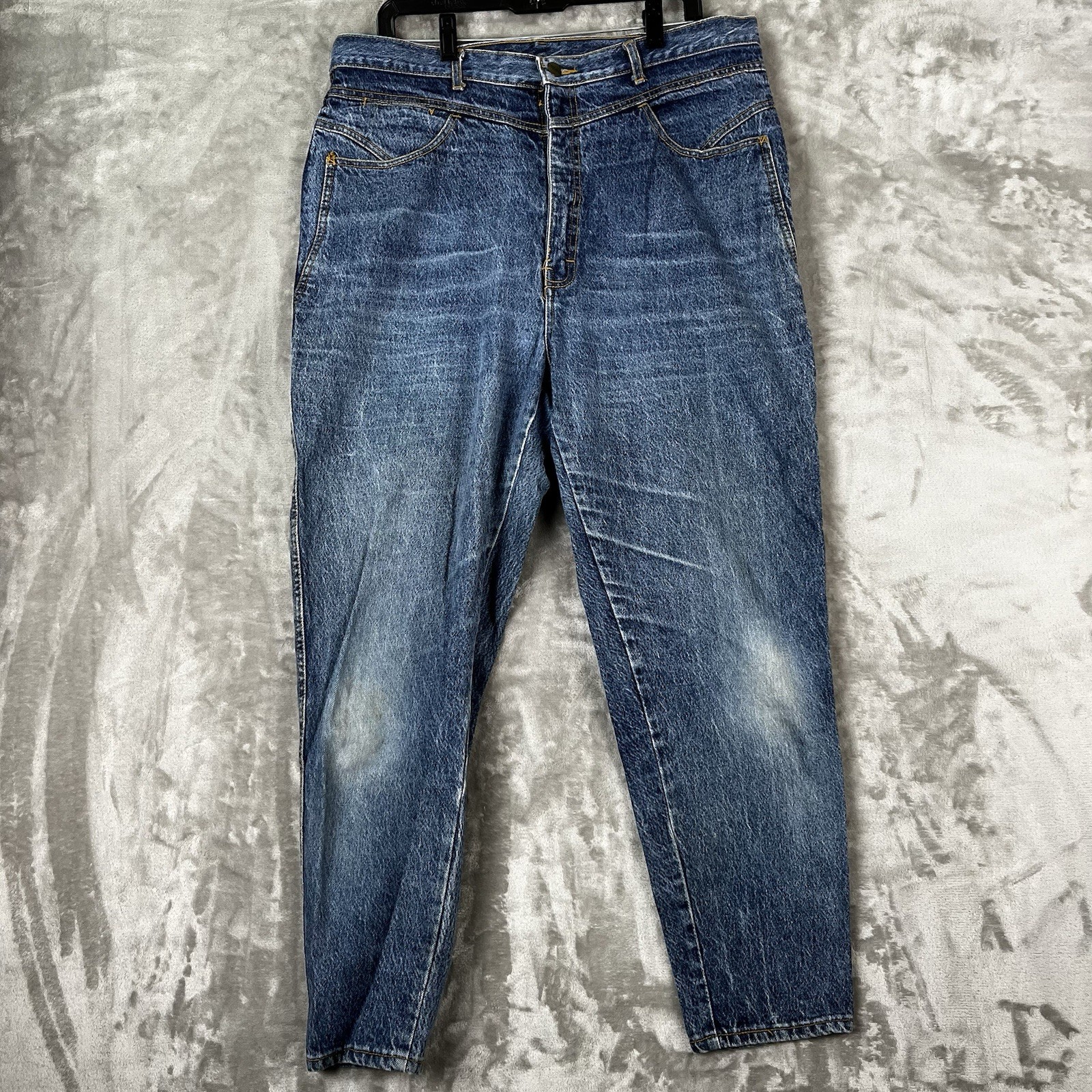 Vintage Gitano High Waist Plus Mom Jeans Women’s Size 36/22W Frosted Tapered