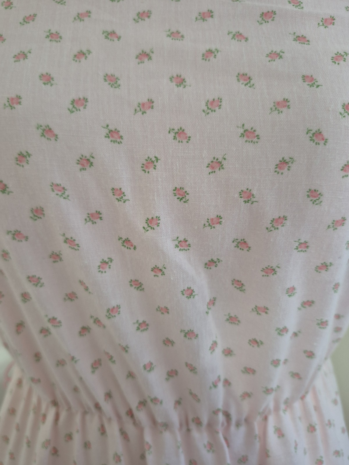 Vintage 70s Entourage Pink Floral Dress Cottagecore Prairie Sundress – S/XS