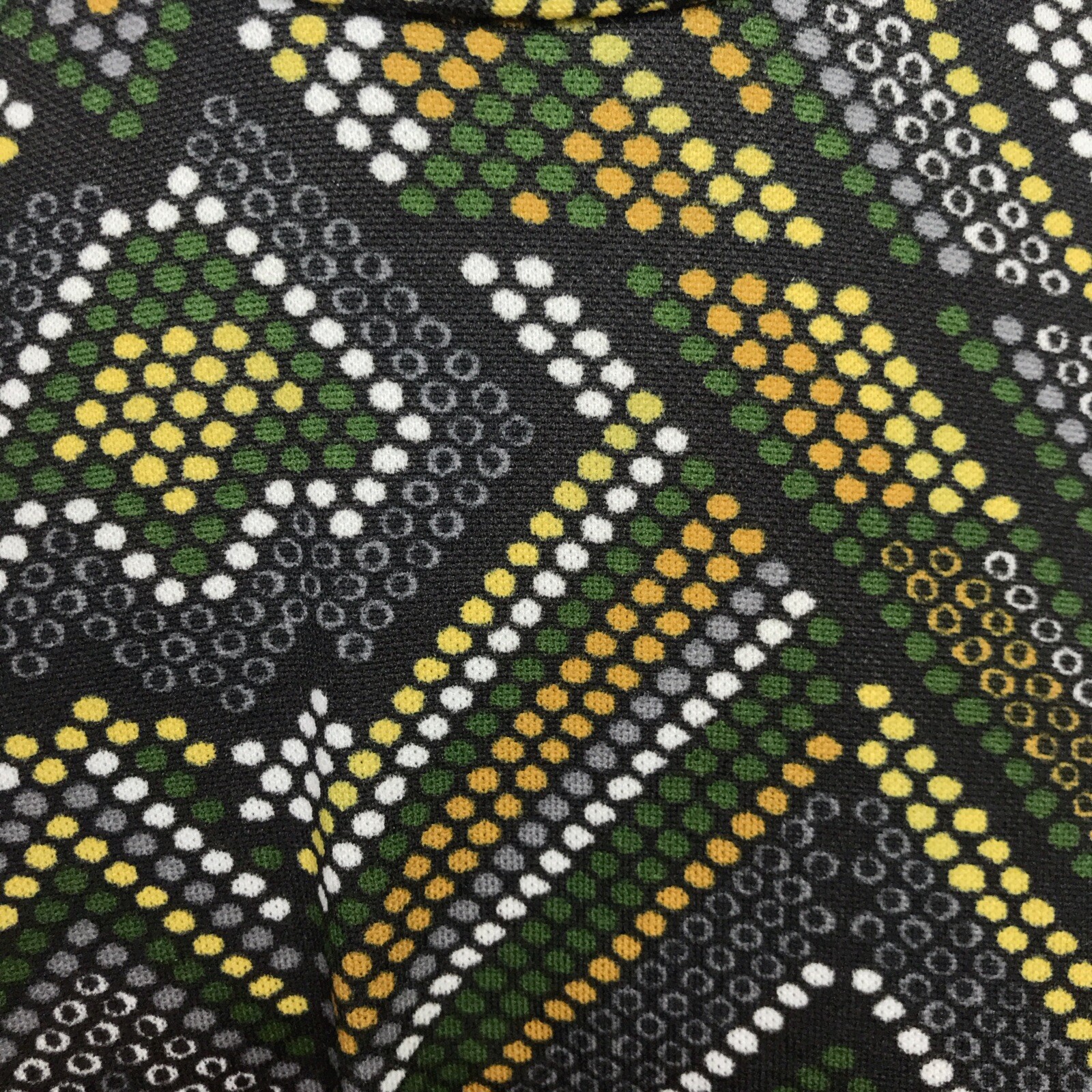J. Harlan Vintage 60s 70s Woman’s Dress ILGWU Made Hippie Polyester Dots Design