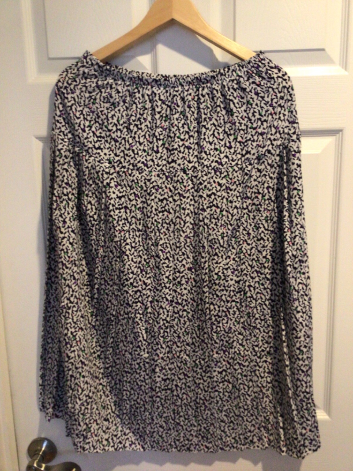 Vintage 2 piece set pleated skirt wrap top 80s party costume elastic women’s 12
