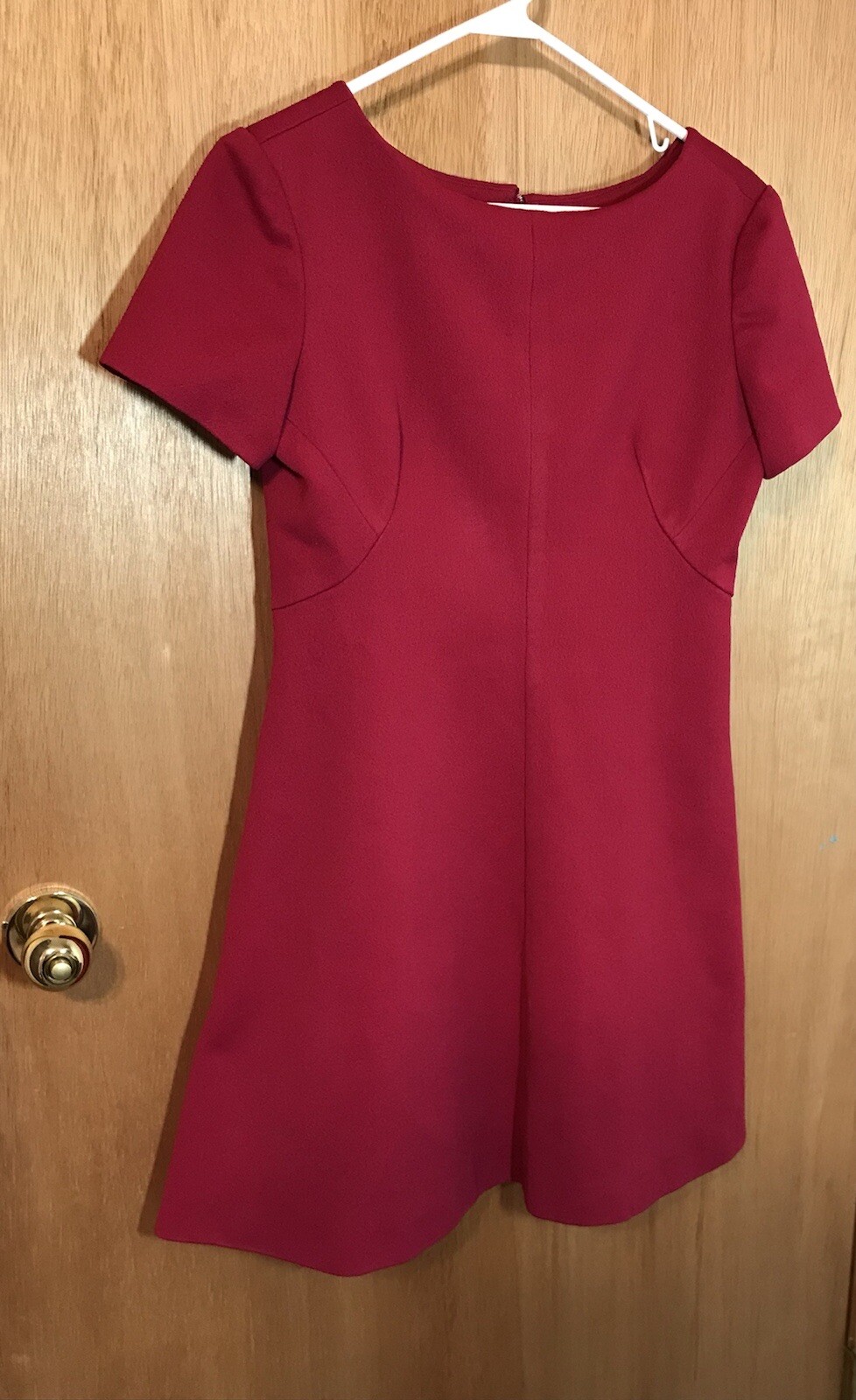 Deep Red 1969-70 VTG Tunic Mini Dress Pant suit