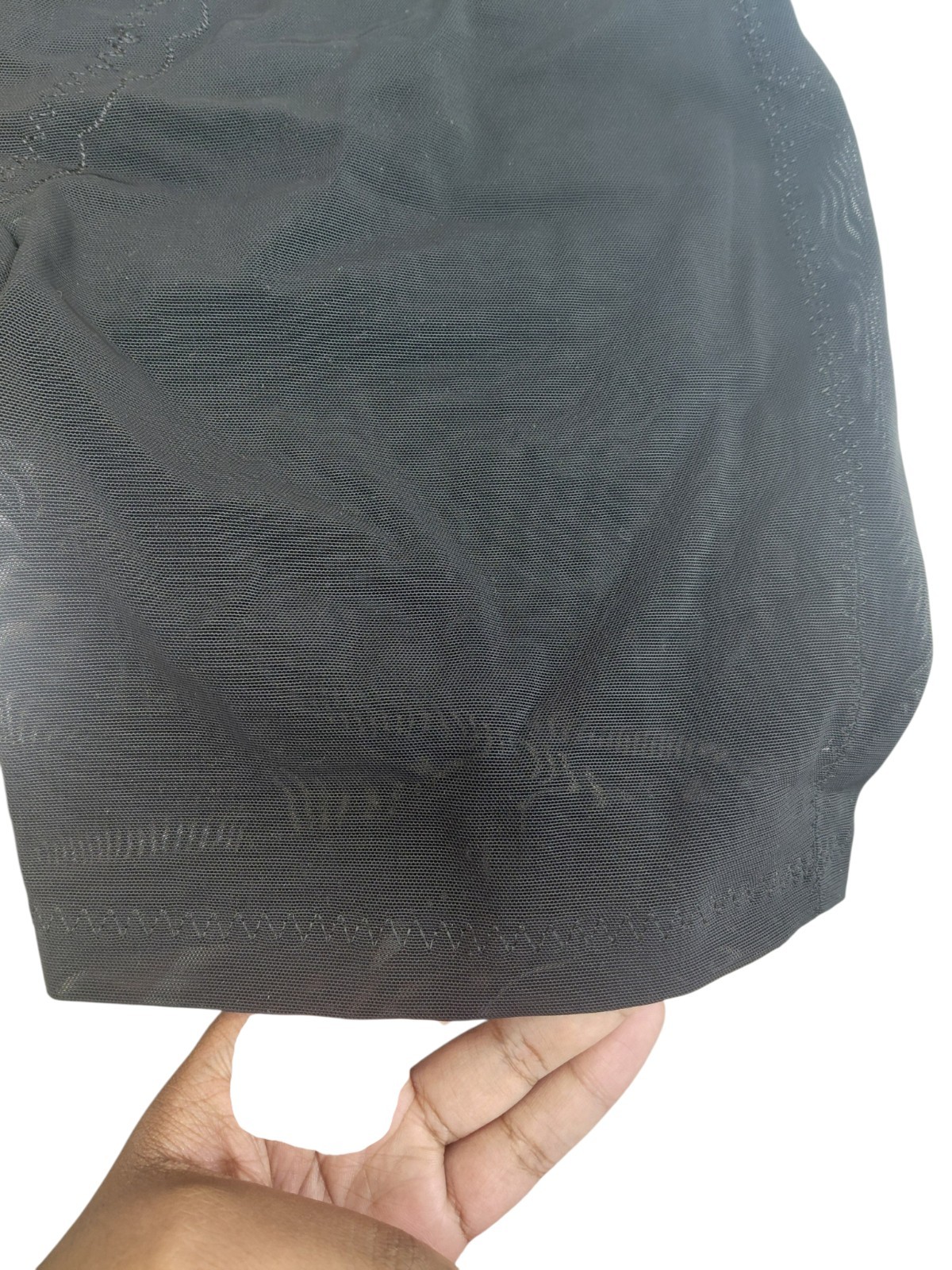 Vintage Crown-nette Black Girdle No Garter Size 38