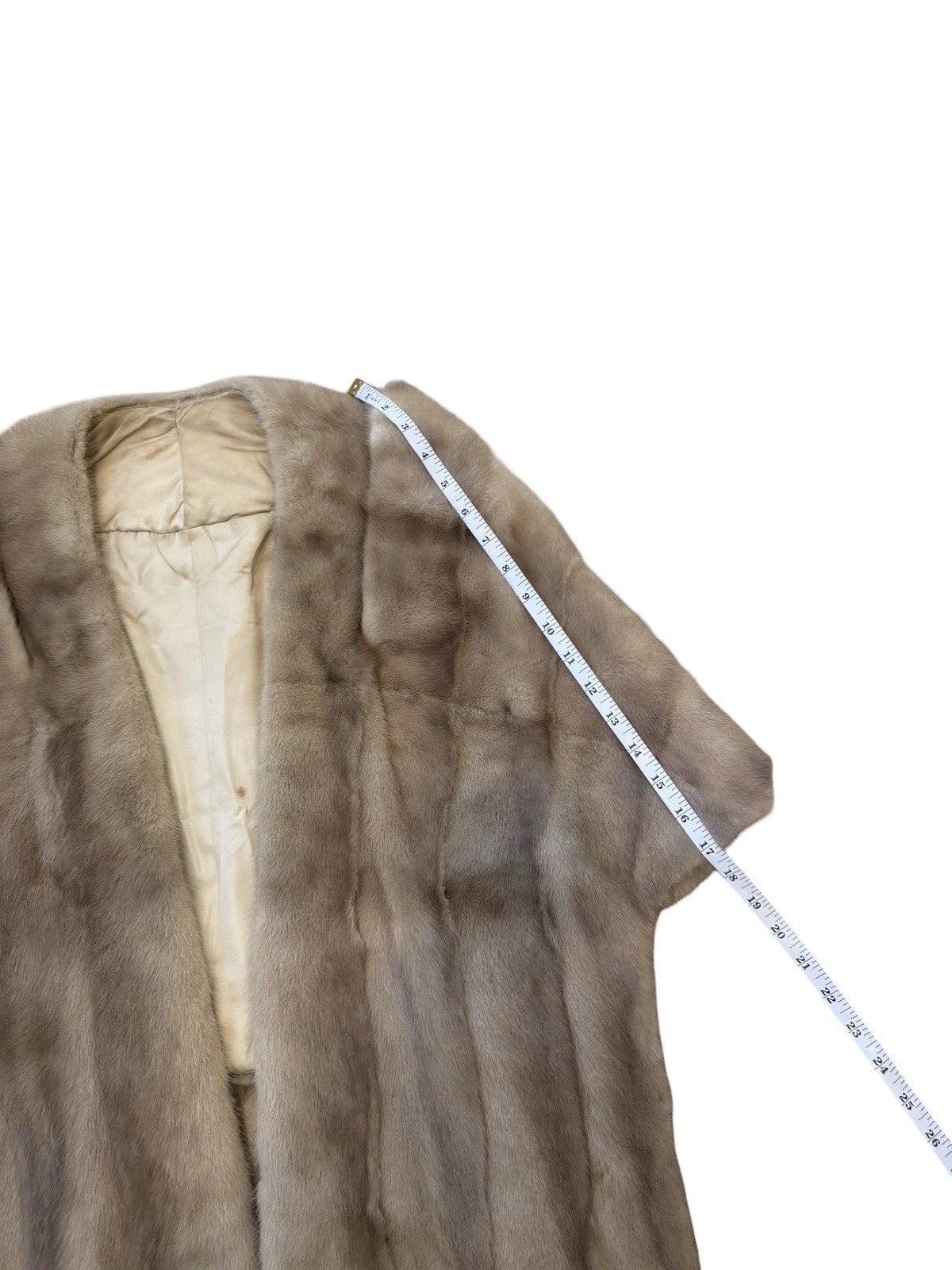 Vintage Dark Blonde Mink Women’s Stole/Cape One Size Fits Most