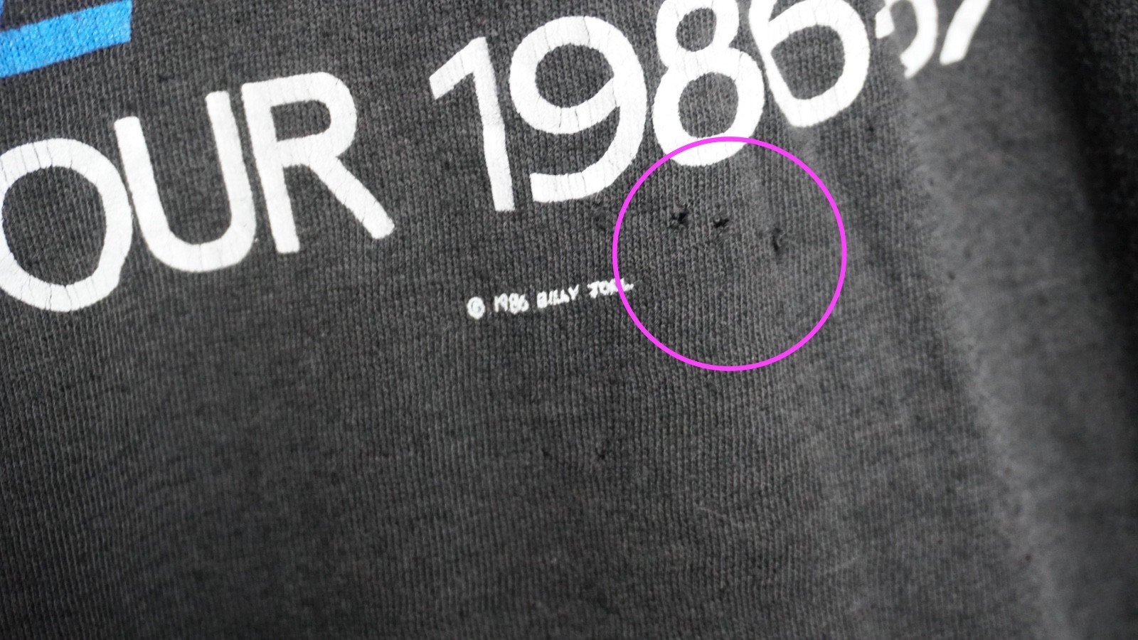 Vintage Billy Joel The Bridge Tour 1986-1987 Concert T-Shirt Size – Large