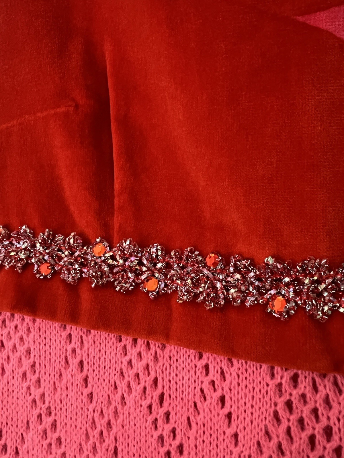 VTG 60’s Embellished Mod Party Dress – US 10 M-L