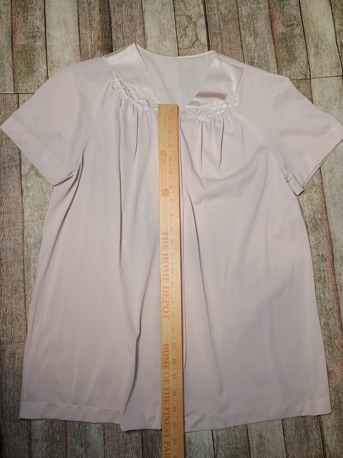 Vanity Fair 3 Piece Pajama & Robe Set Sz 34 Pink Nylon Feminine Classic Vintage