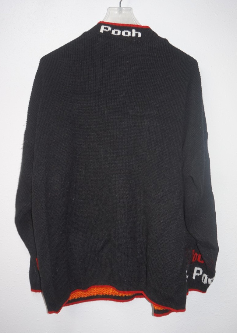 VTG 1990s Disney Winnie The Pooh Tigger Sweater Sz L Made in USA