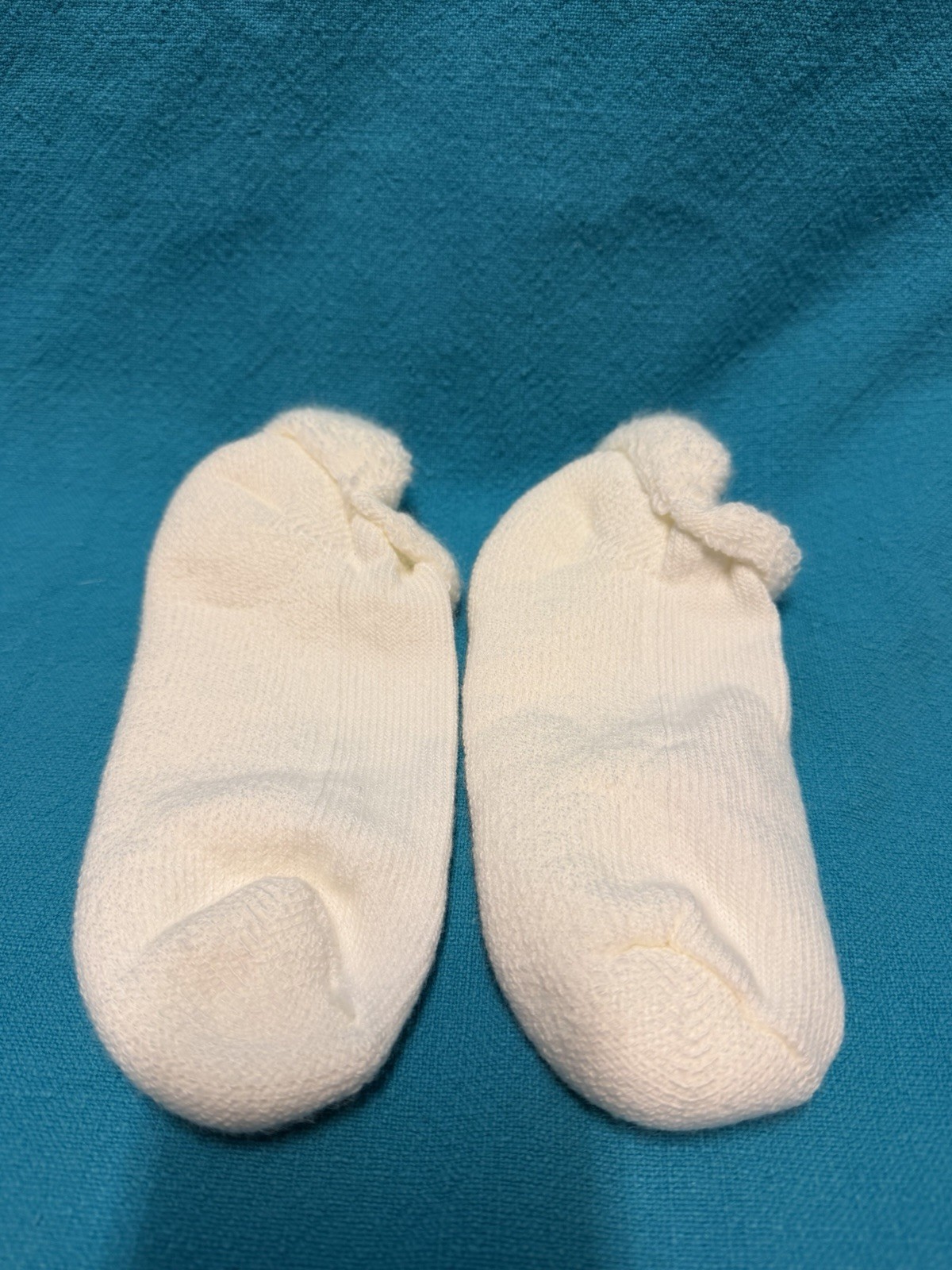 VTG Women’s Ankle Socks 9-11 White Low Cut Thick Acrylic Tennis Golf NOS 90’s.