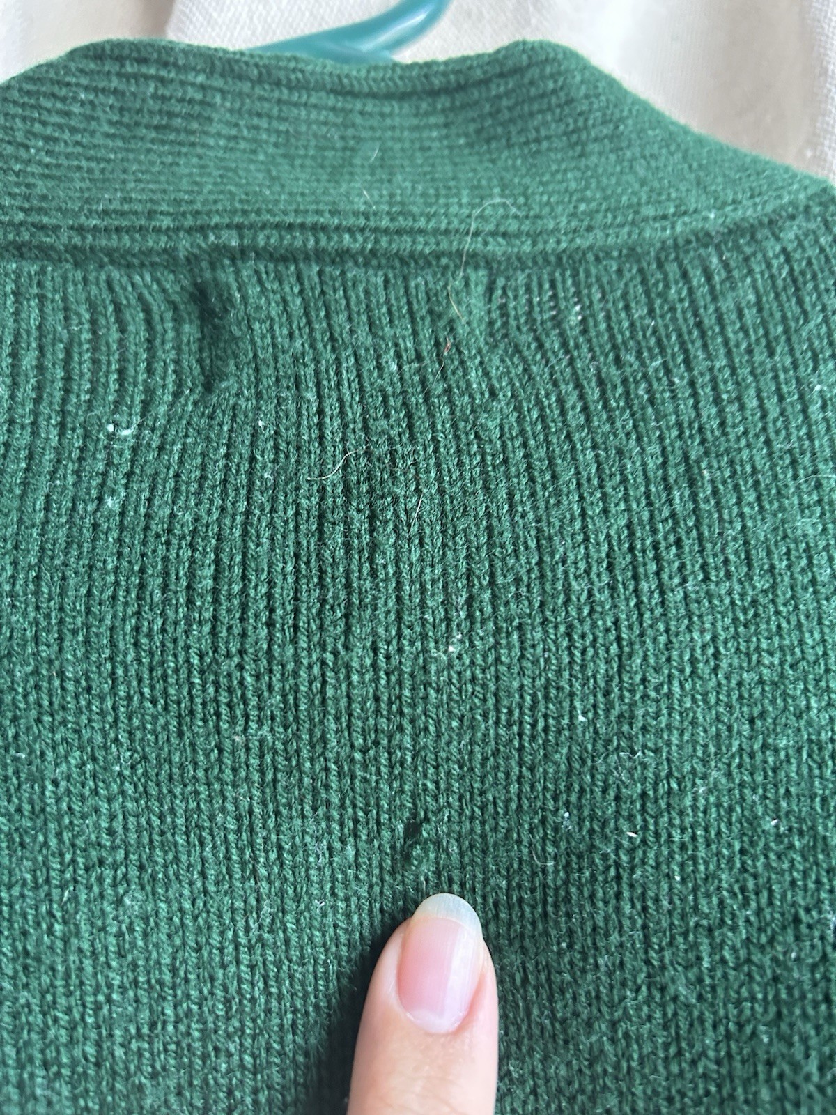 Vintage Rose Cardigan Size M Women’s Sweater Cottage Core Granny Knit Green 70s