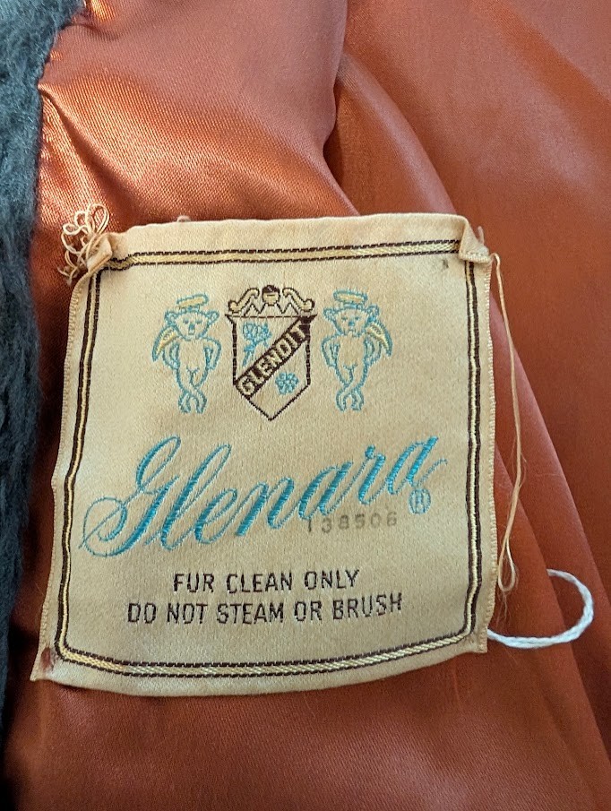 Vintage Regina Glenara by Glenoit Faux Fur Half Jacket