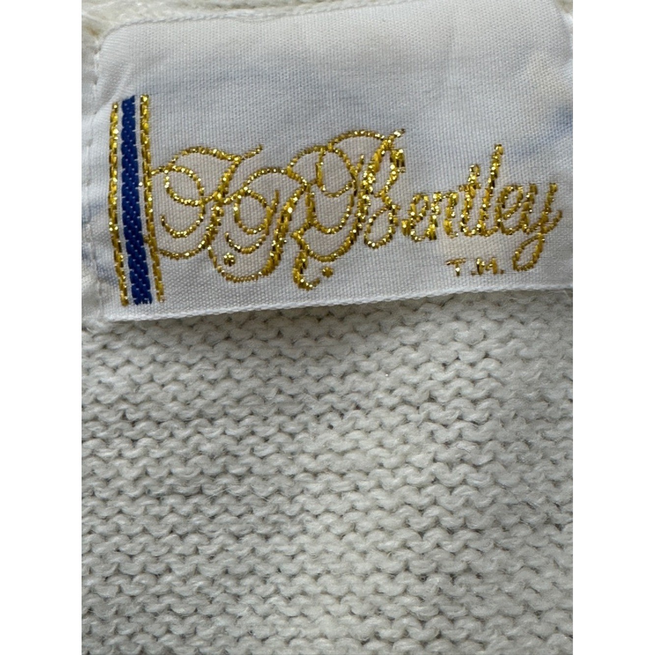 J.G. Bentley Embroidered Cardigan S Vintage Coquette Soft Girl