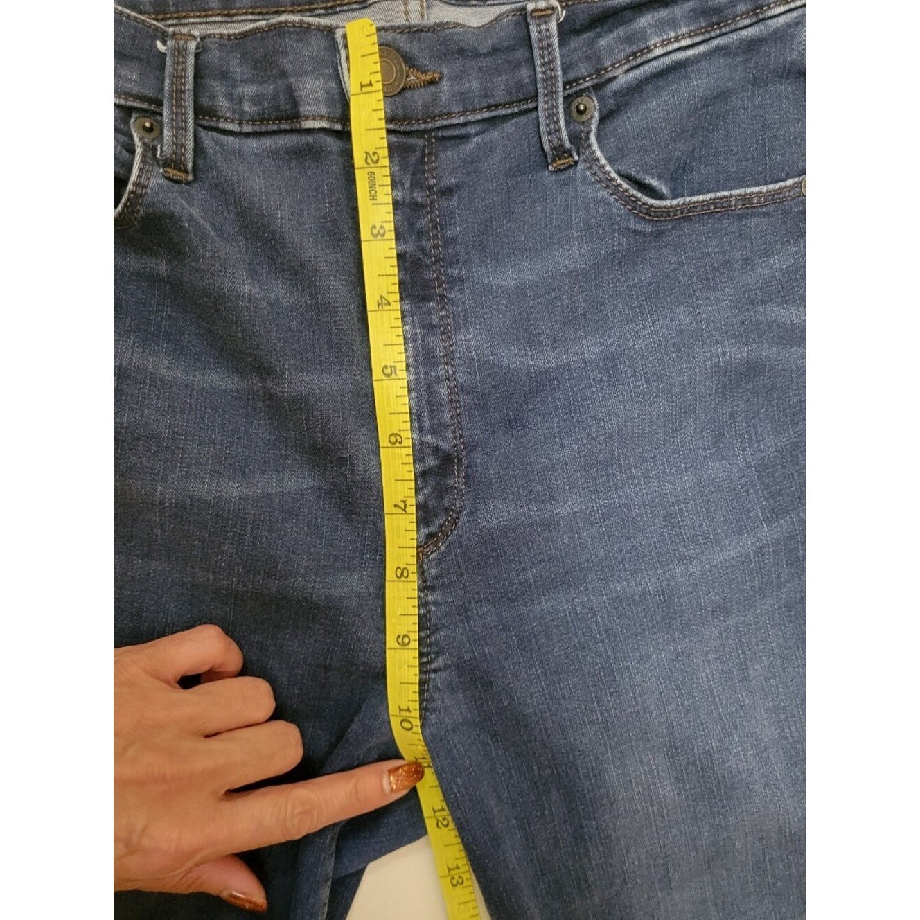 Vintage Gap Sculpted True Skinny Super High Rise Jean 12 Indie Sleek Timeless