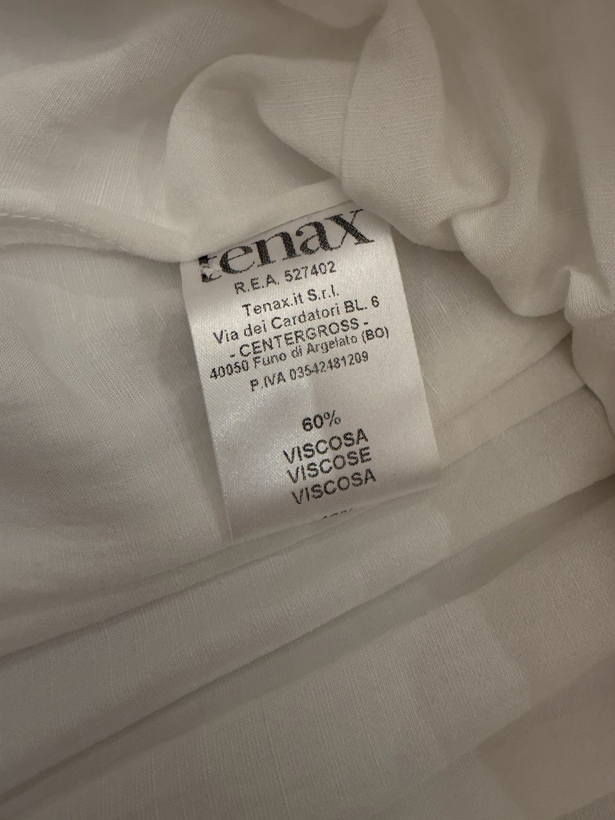 Vintage Style Tenax Italian White Prairie Maxi Dress Ruffle Lace Cottagecore. M.