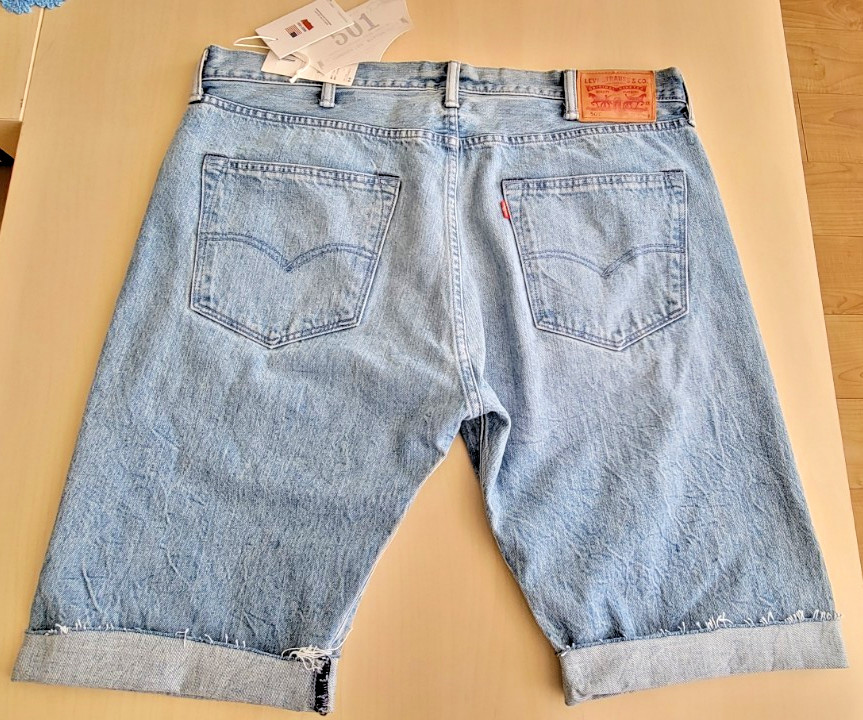 Levi’s 501 Selvedge Redline Made in USA Cut Off Shorts SZ 38X24’5