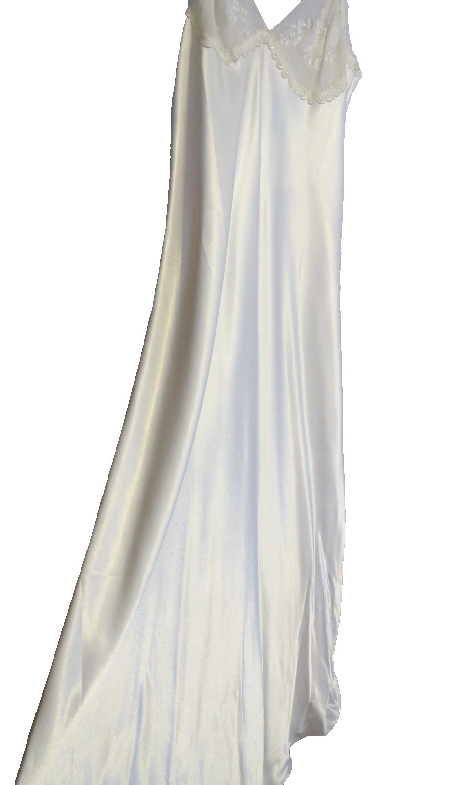 Vtg Rashella 2000 White Delicate Nightgown Feminine Original Tags Size XL