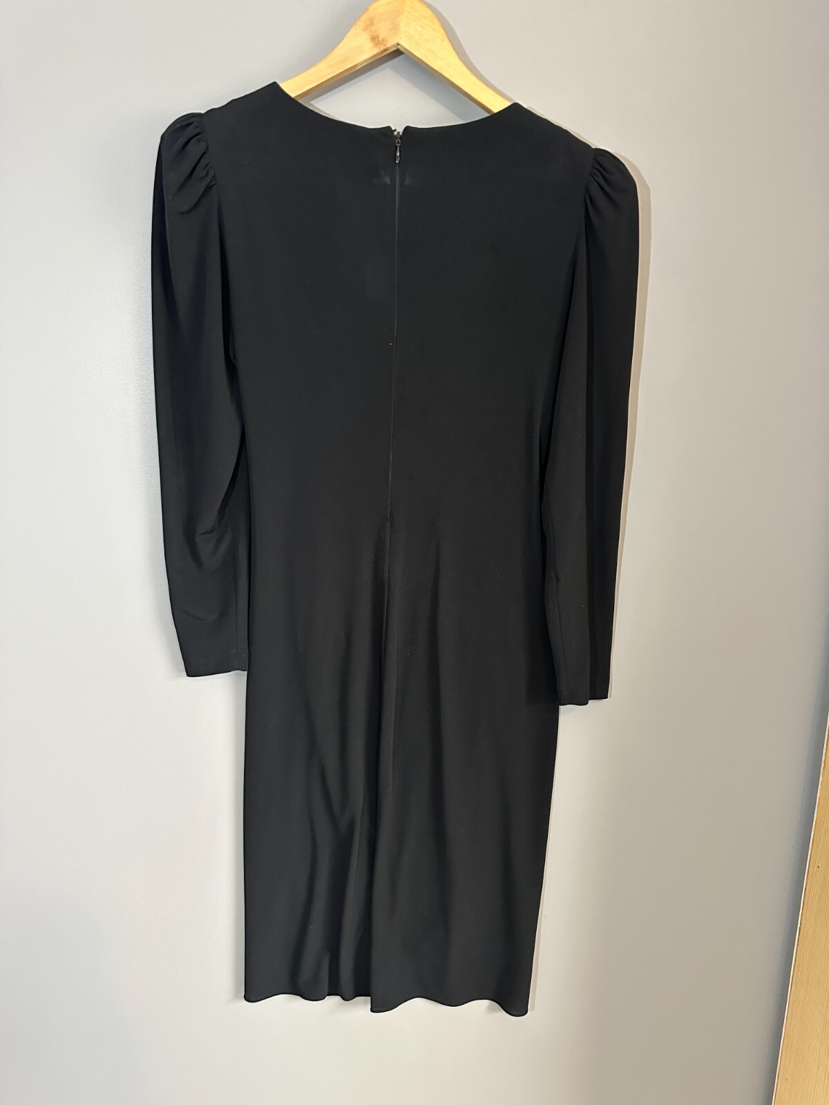 Rimini Vintage Saks 5th Ave Black Dress Womens Size 6 Sequin 80s Glam Formal