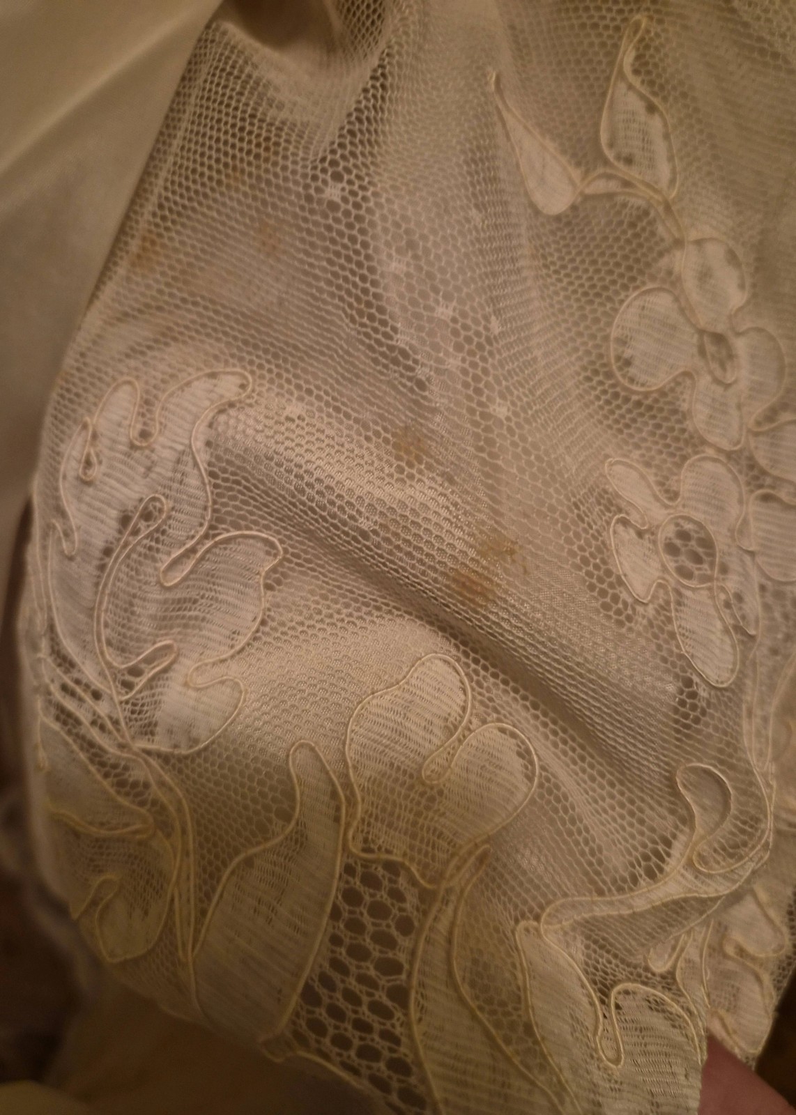 Vintage Two Piece 1950s-1960s B. Altman Co. Cream Wedding Dress