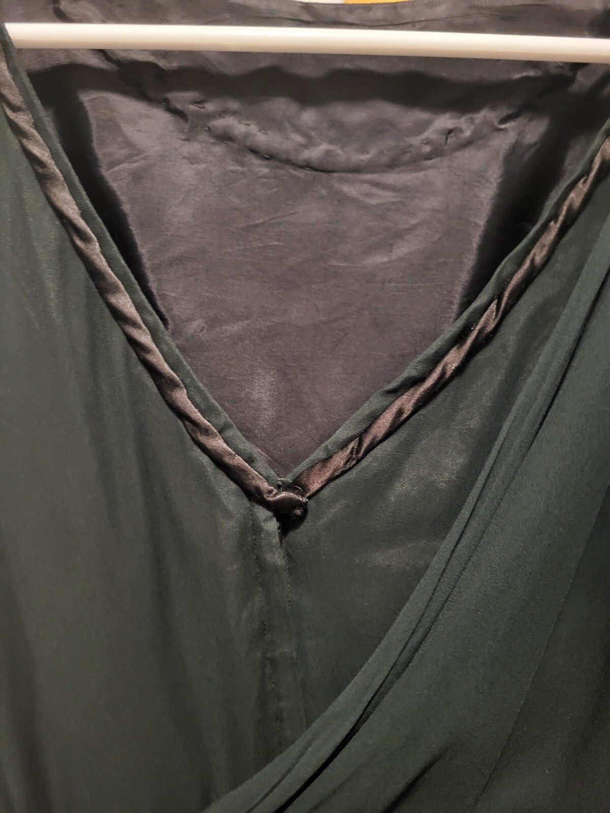 Vintage Another Ann Barry Jr Little Black Dress & Deep V Back Dress S