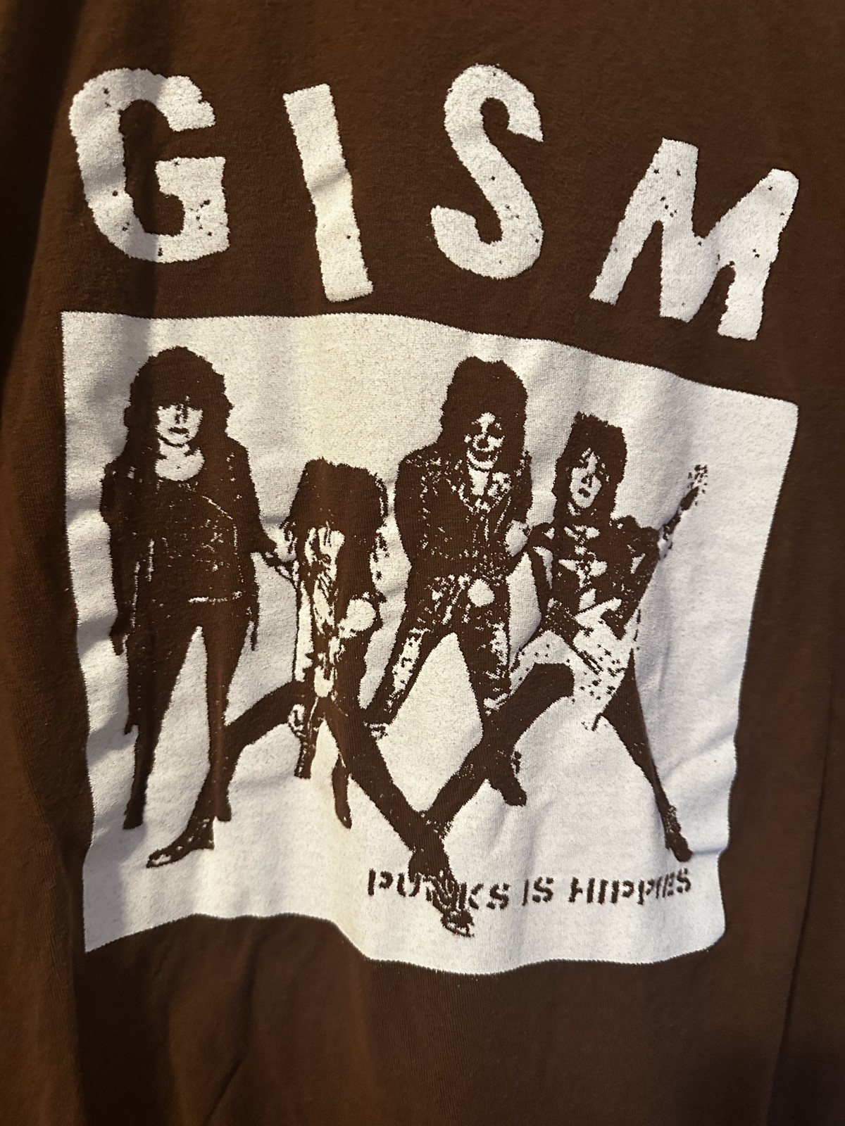Original GISM JAPANESE PUNK T-Shirt X-LARGE TULTEX