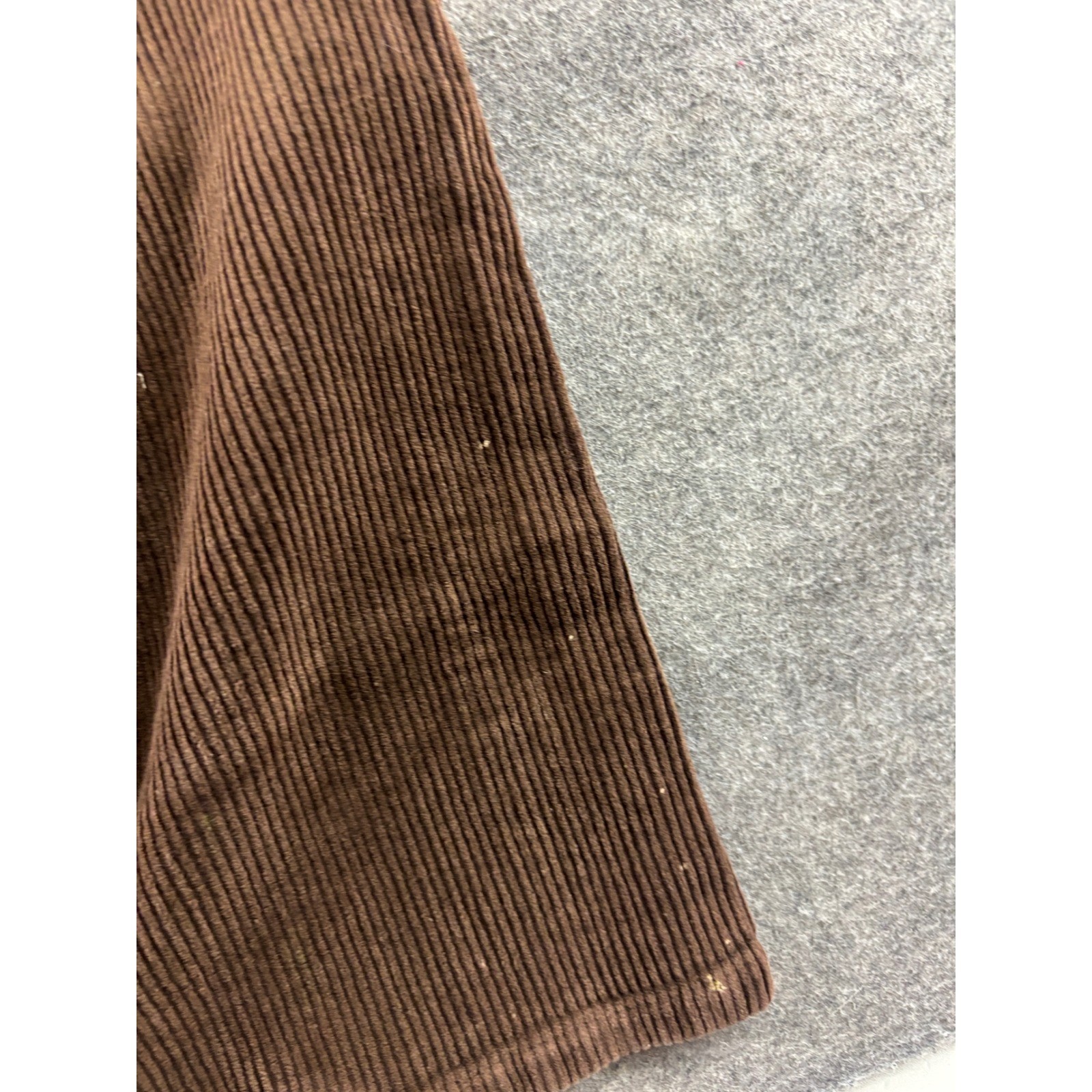 L.L. Bean Brown Corduroy Flared Pants Womens 12 VTG Granola Fall Gilmore Girls