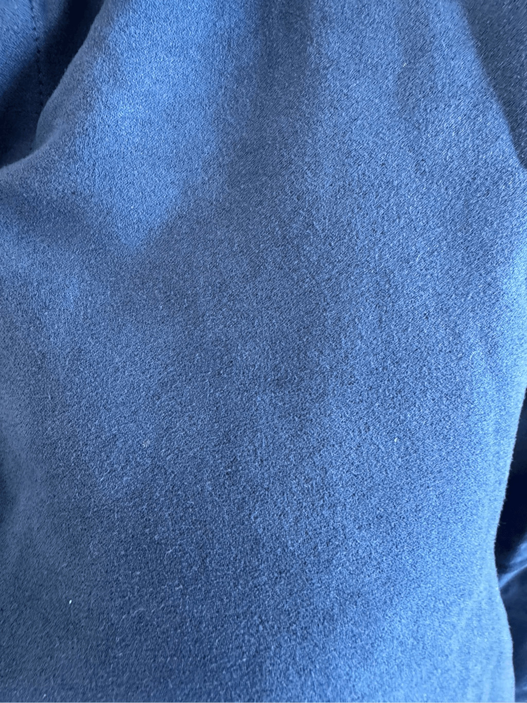 Studio works M blue suede button up vintage blouse women’s