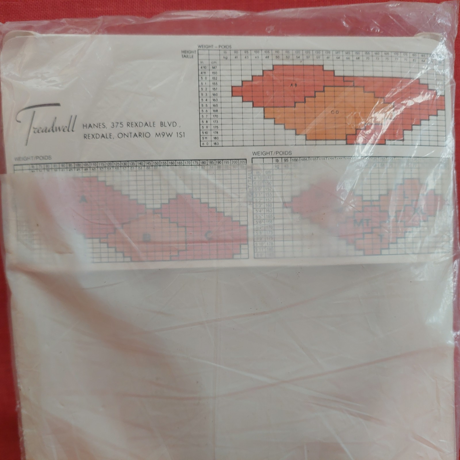 Vintage Pantyhose Treadwell Support Color Light Beige Size Medium BHAN01