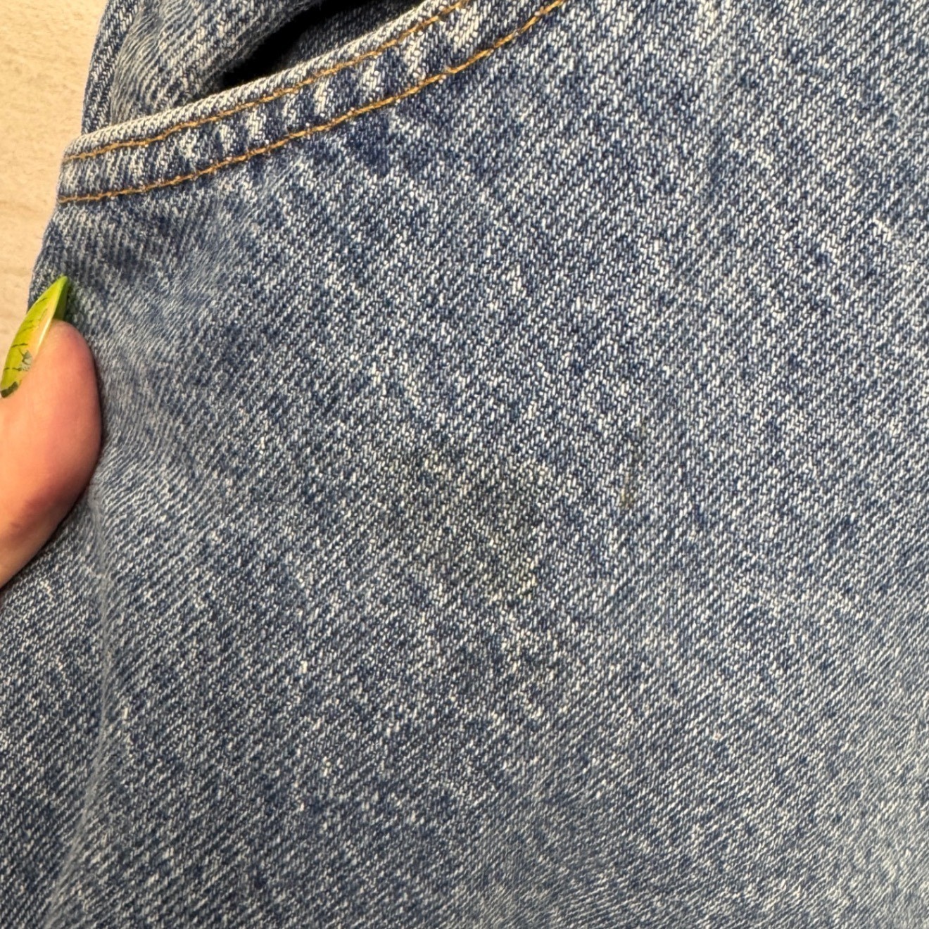 Vintage Gitano Jeanswear High Waisted Tapered Leg Denim Jeans Blue 18P Petite