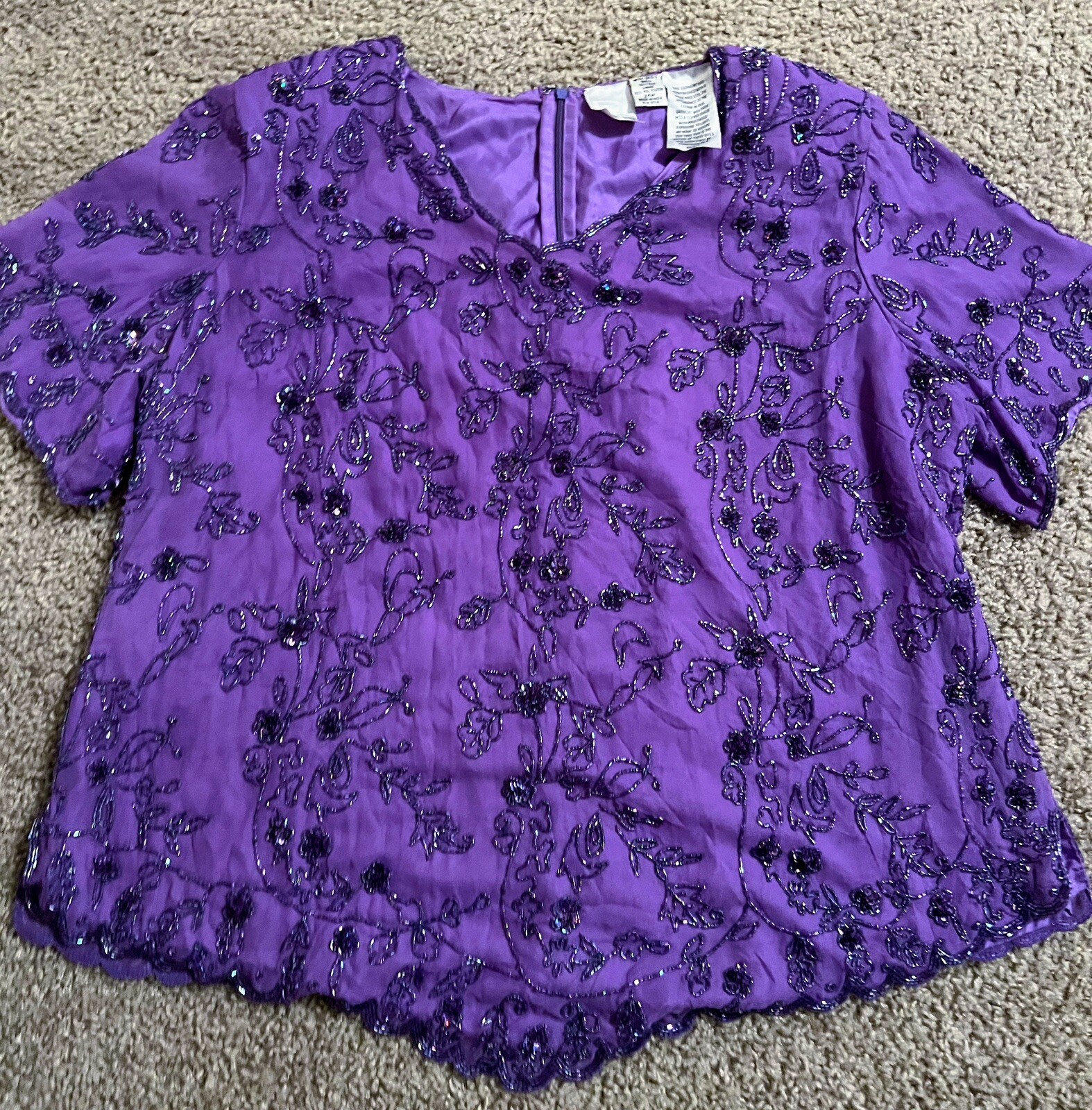 Vintage Roman’s Blouse Shirt Woman’s 24W