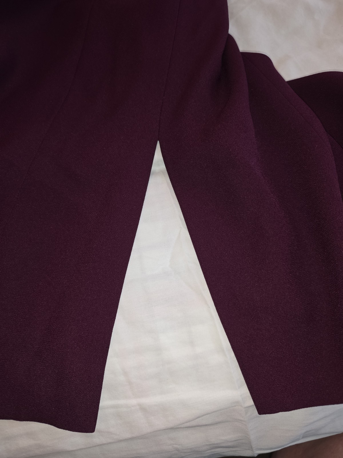 Vintage Liz Claiborne Night Beaded Evening Jacket Plum Burgundy Size 6