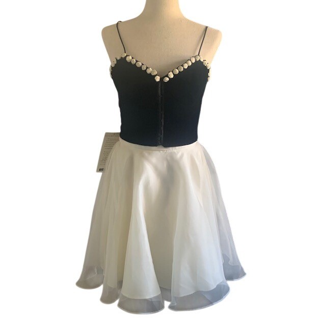Vintage Coquette Velvet Corset Organza Skirt Set 11 Rosette Trim Balletcore Flaw