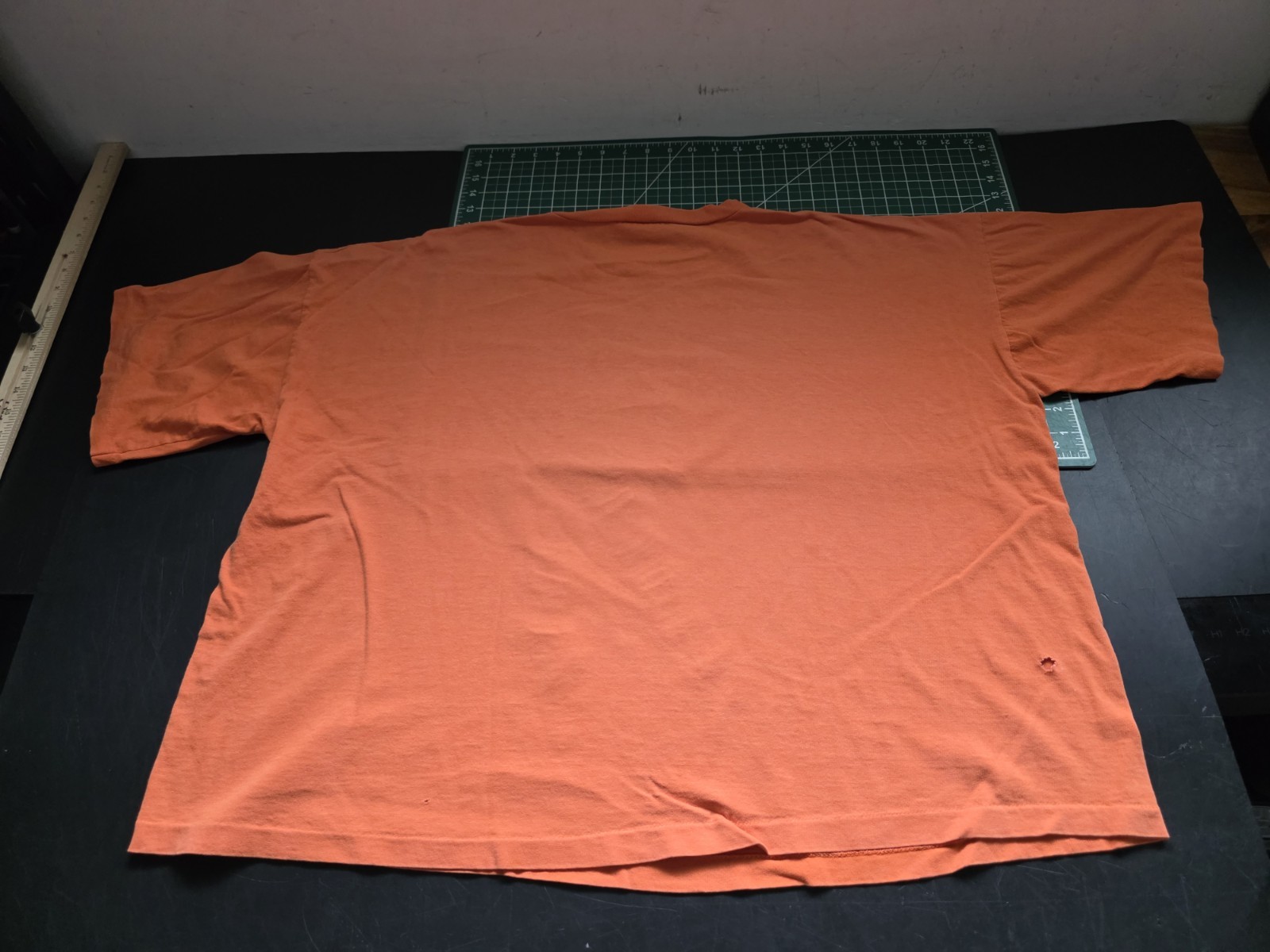 VTG 1993 Betty Boop Streetwear Orange One Size Ross International T-shirt Damage