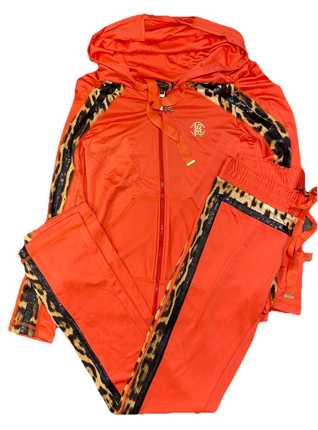 ROBERTO CAVALLI GYM COMPLETE WOMEN SWEATSHIRT PANTS SWEATSHIRT PANT JHD11257