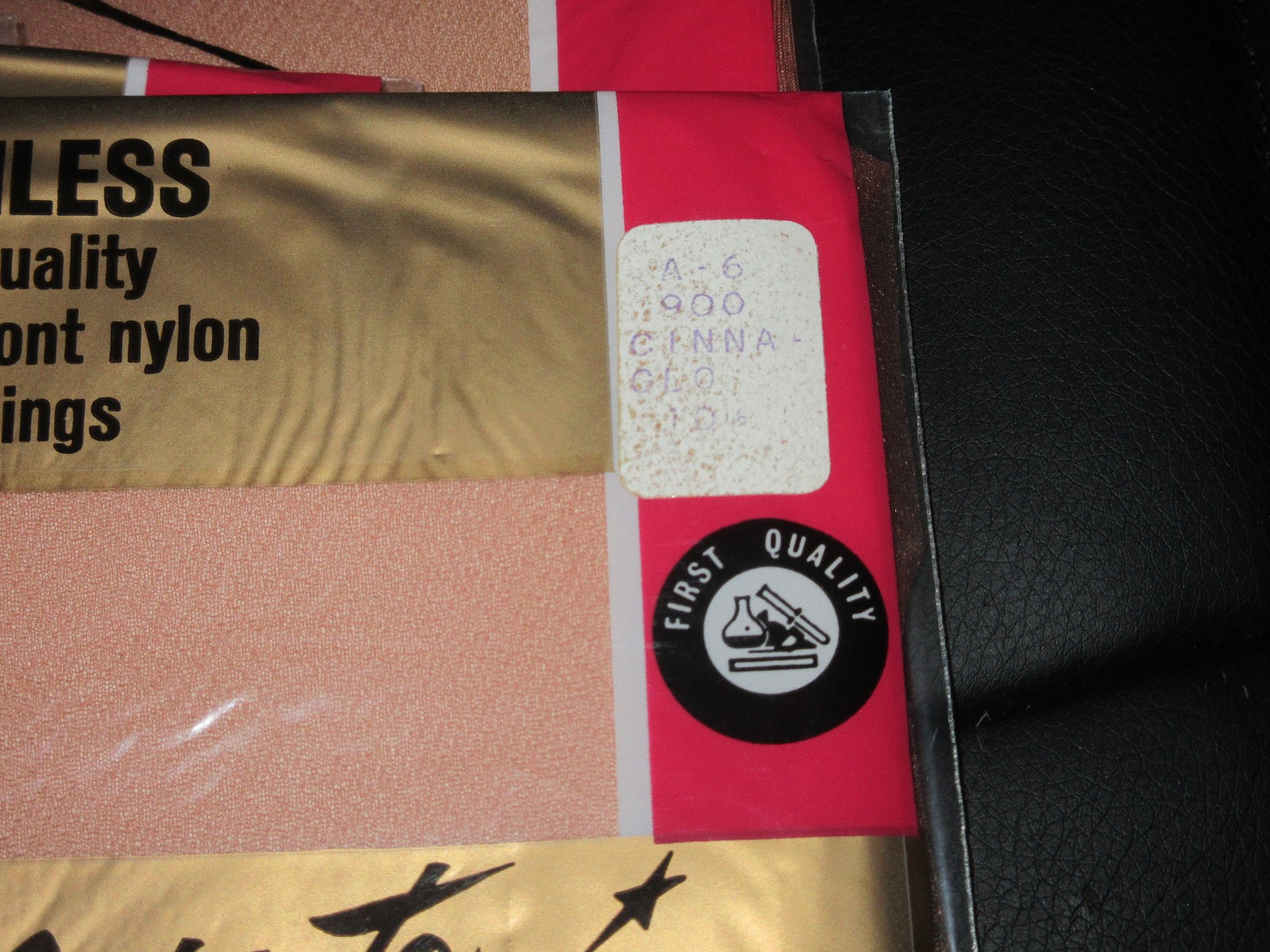 Vintage Nylon Stockings DEBUTANTE CINNA-GLO BEIGE 10.5 A-6 900 Never worn LOT