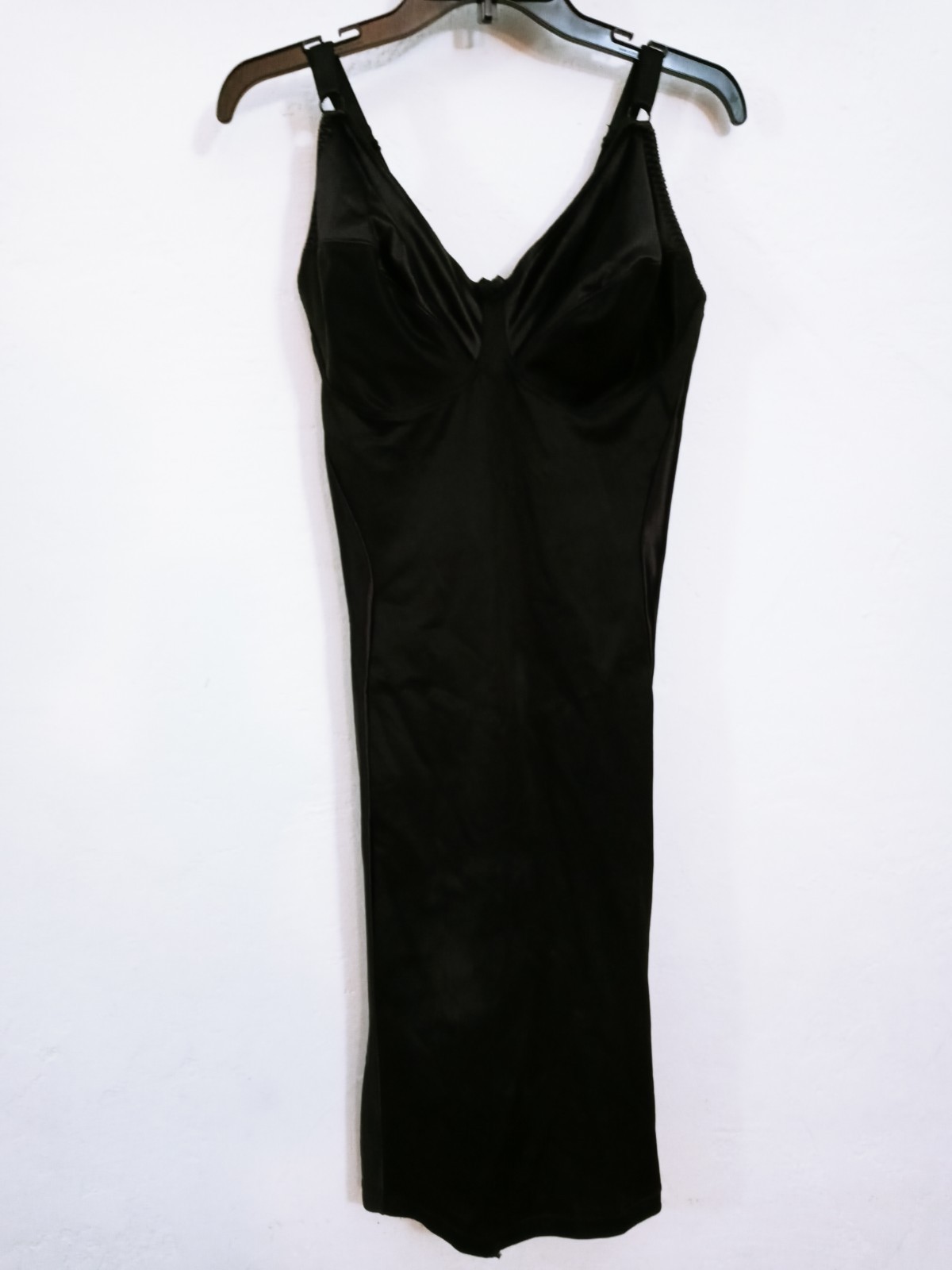 Crown-ette 4423 Vintage 70’s Boudoir Peignoir Shapewear Girdle Full Slip Sz 42DD