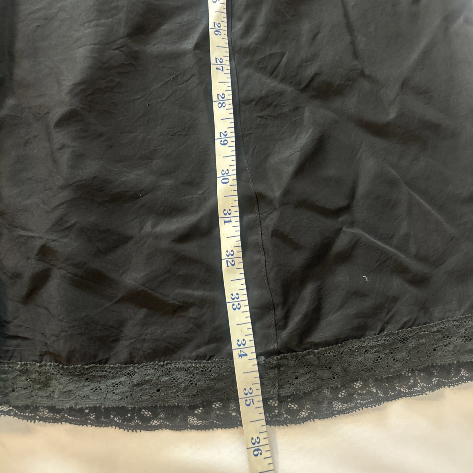 Vintage 1940/50’s Miss Elaine Precisionals Liquid Rayon Tricot in Black Size-S