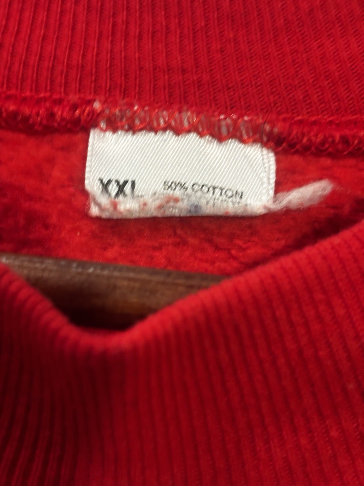 90s Vtg New York NY Sweatshirt Women’s XXL Crewneck Red Holiday Winter Warm