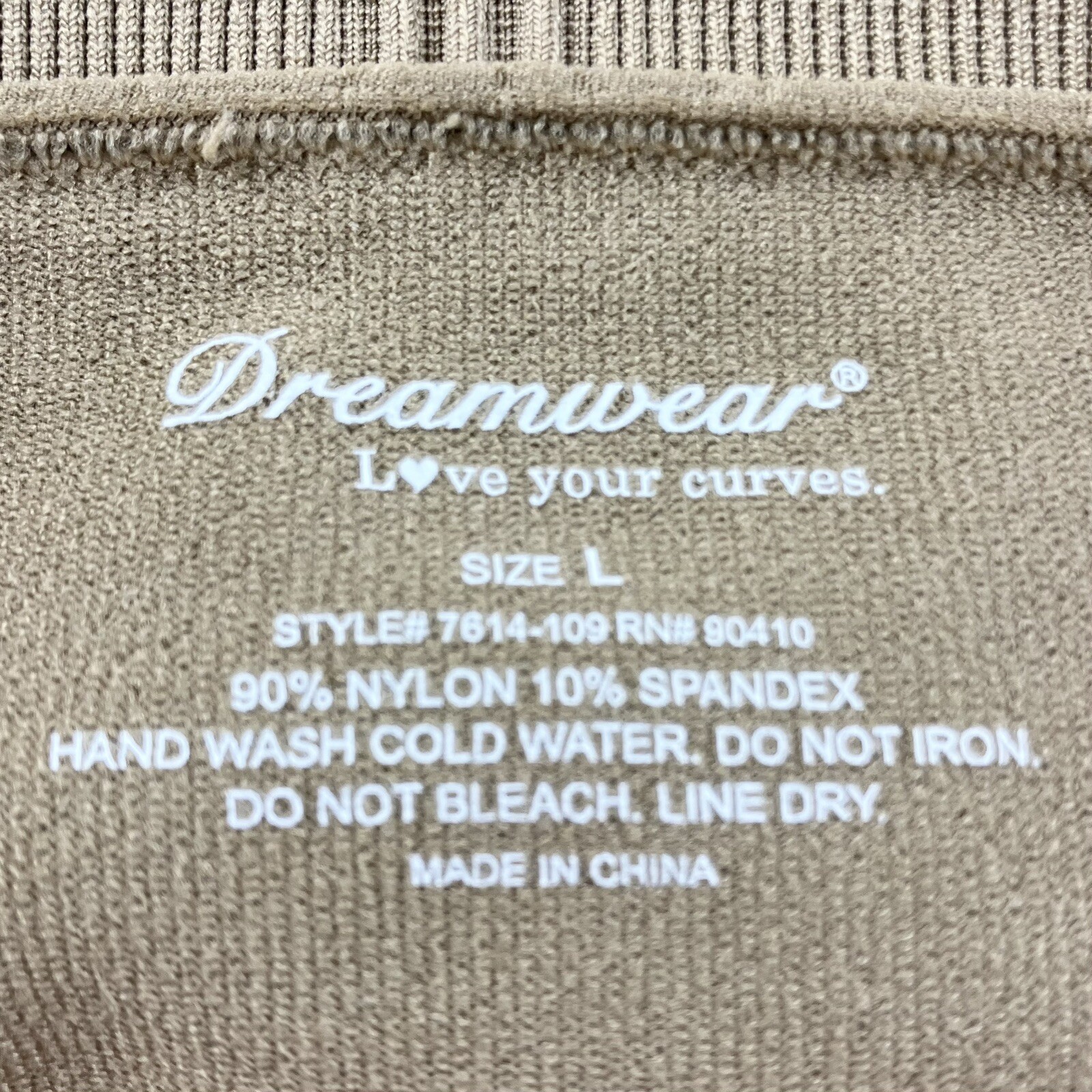 Vintage Rare Dreamwear Love Your Curves Panties Support Shaping Large