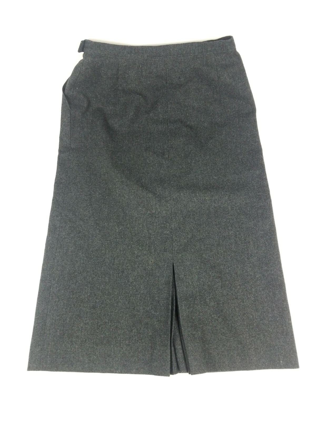 Vintage Pendleton Gray/Blue Wool A Line Skirt Pencil Womens Size 10 Lined