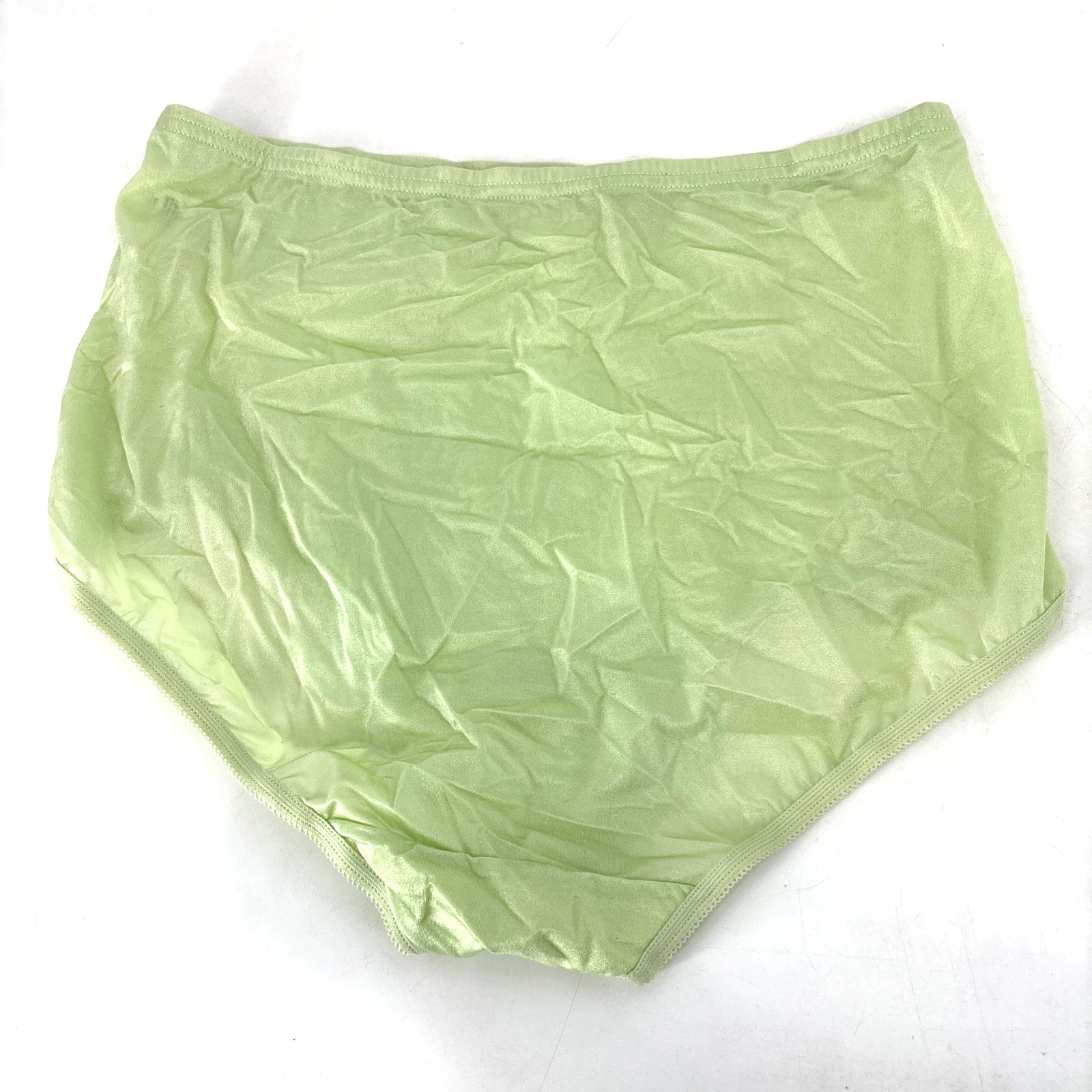 Vintage Vanity Fair Satin Brief Panties LOT Size 6 Purple Green Blue Shiny Gloss