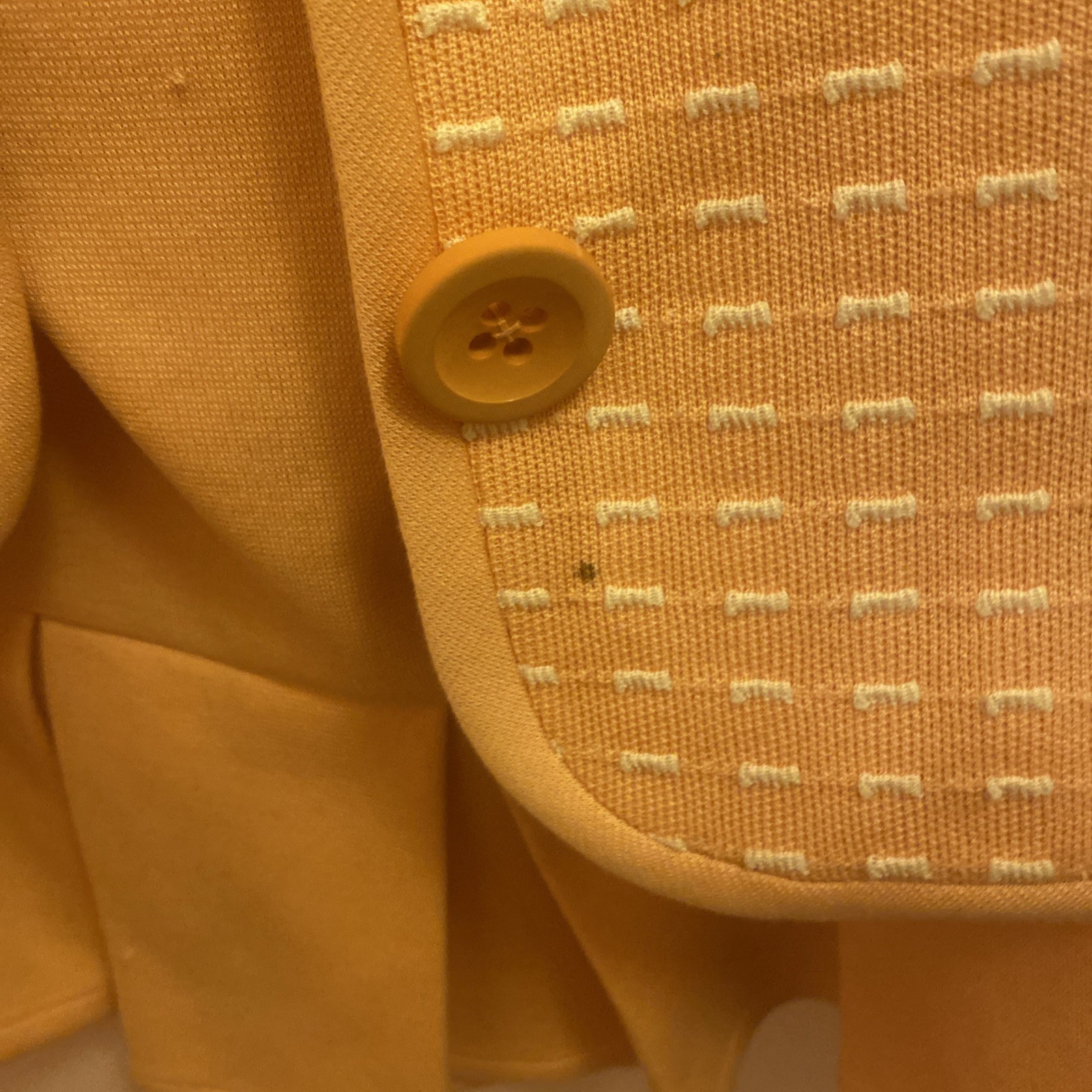 Vintage Kay Unger NY Skirt Suit Women Sz 12 100% Cotton