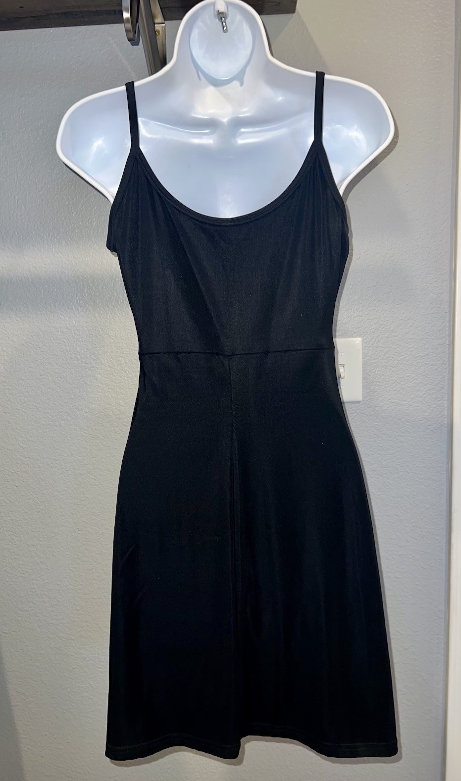 Vintage Byer Too! California Black Cocktail Dress, Size Medium, Made in USA