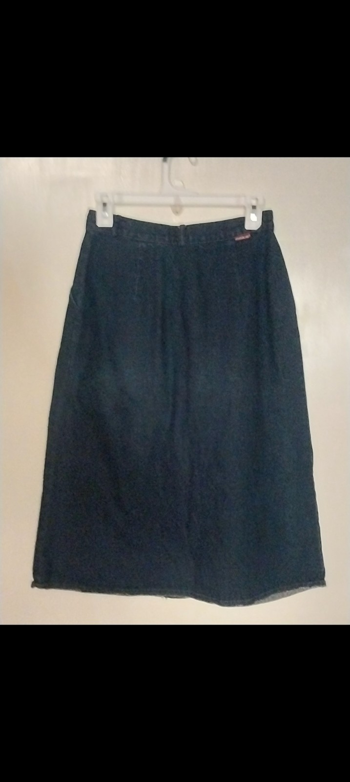Vintage Jordache Prairie Denim Skirt Womens Size 11 Western 80s Boho
