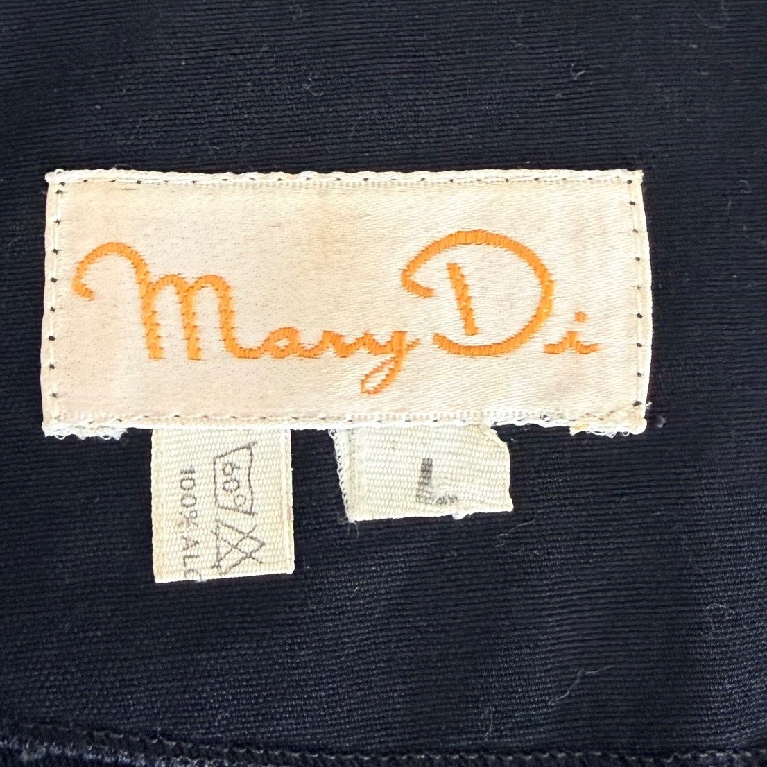 Vintage Mary Di Black Sequin Leaf Puff Shoulder Blazer Jacket Large 80s Glam