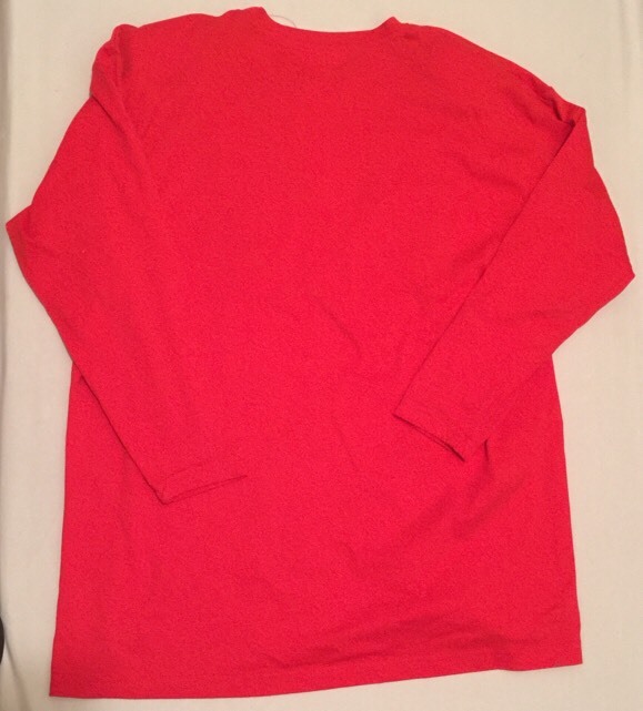 Stardust Original Of California Red Sweater 80s Gold Sequin Ugly Christmas M/L