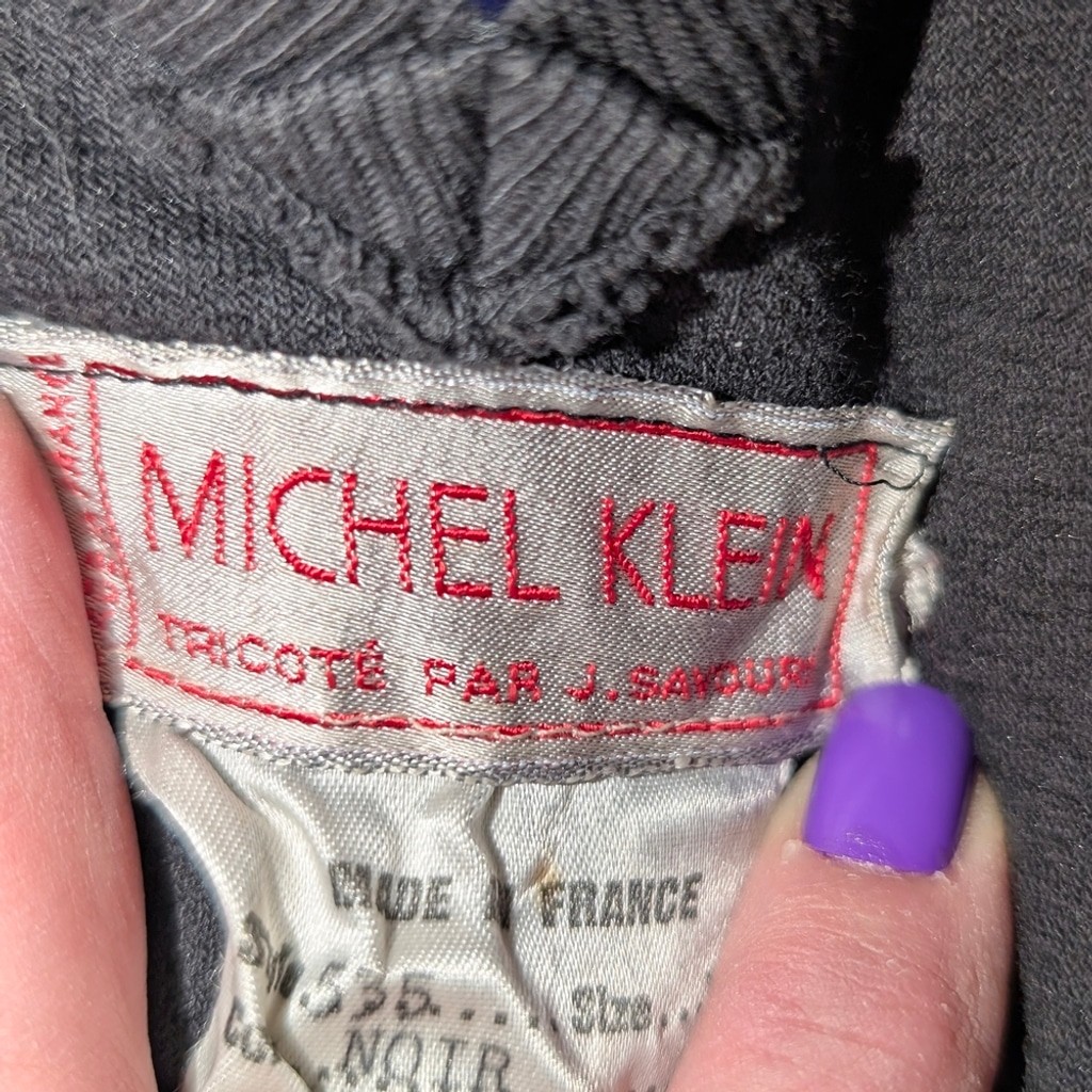 Vintage Michel Klein 1980’s dress