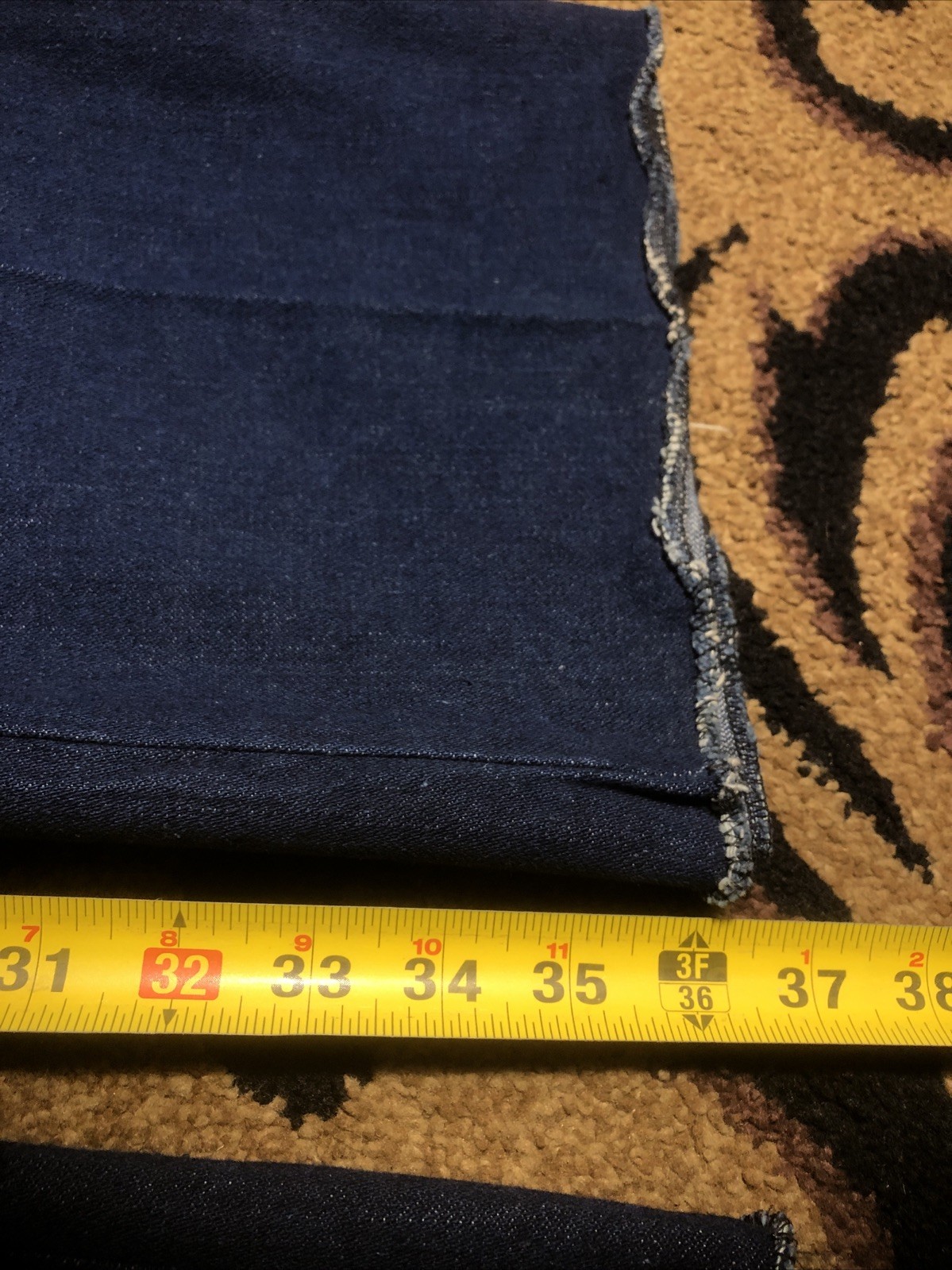 Vintage Brittania Brit Flare Size 33L NEW 31×36 Disco Size 11/12 Rare Denim